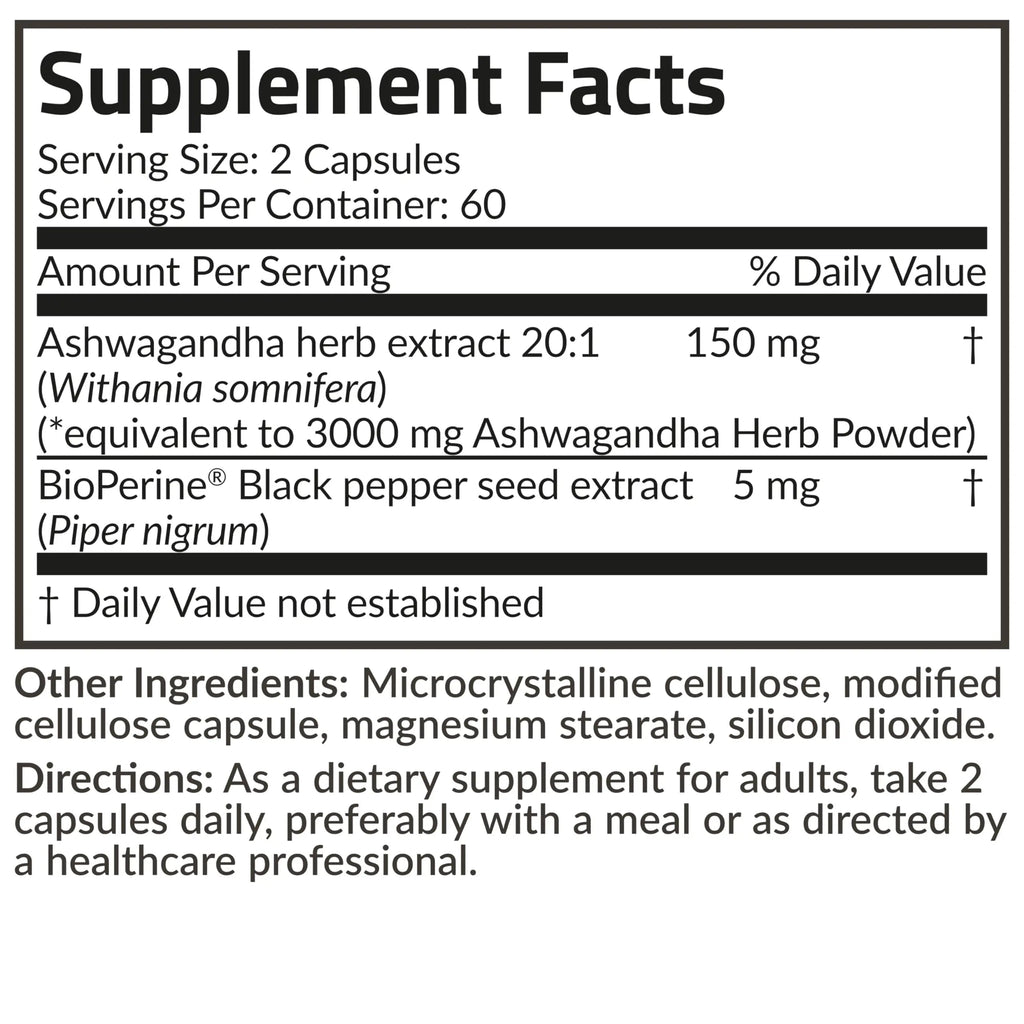 Futurebiotics Ashwagandha Extra Strength Stress & Mood Support with BioPerine Futurebiotics Au supplements