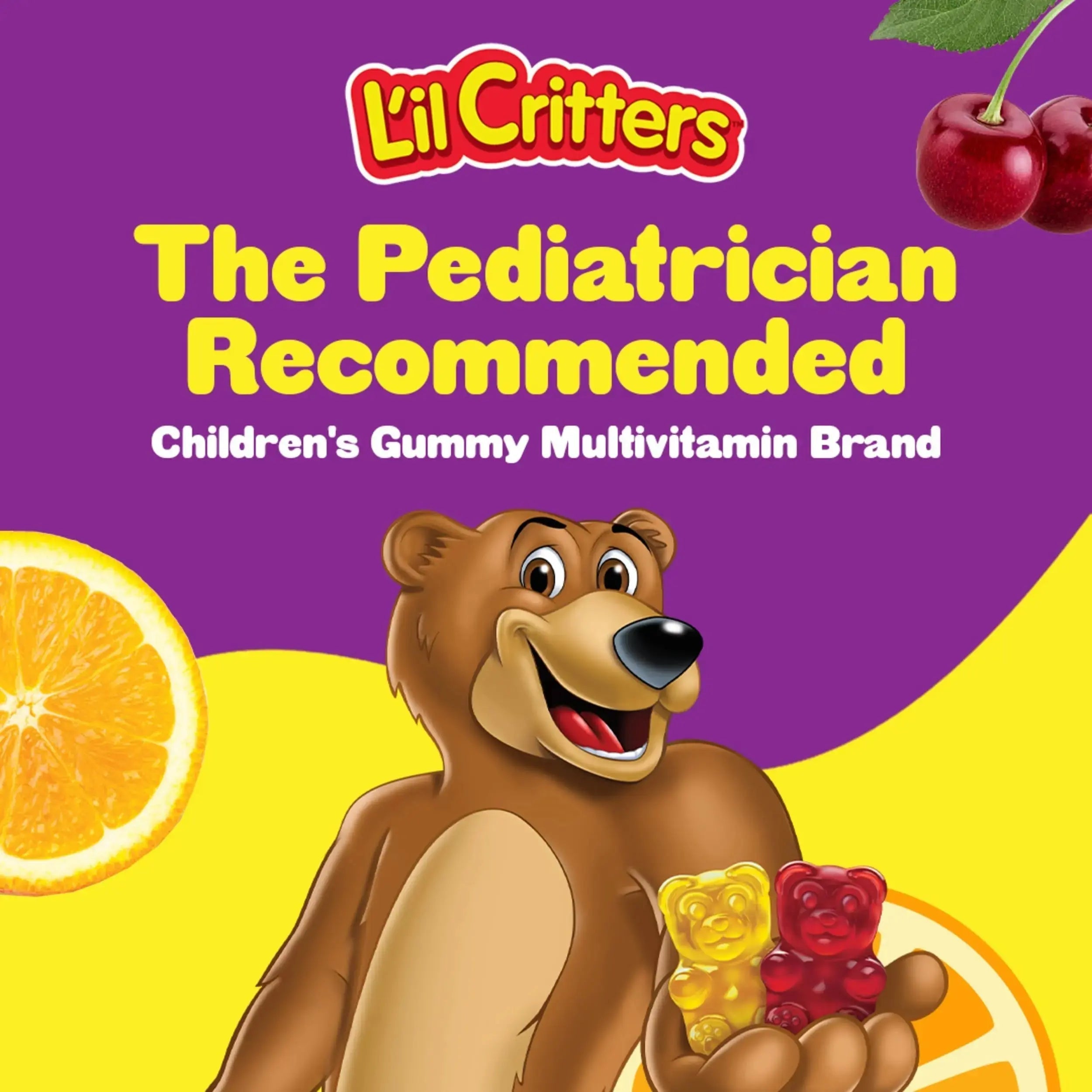 L'il Critters Multi + Digestive Support* 90ct Lil Critters Au supplements