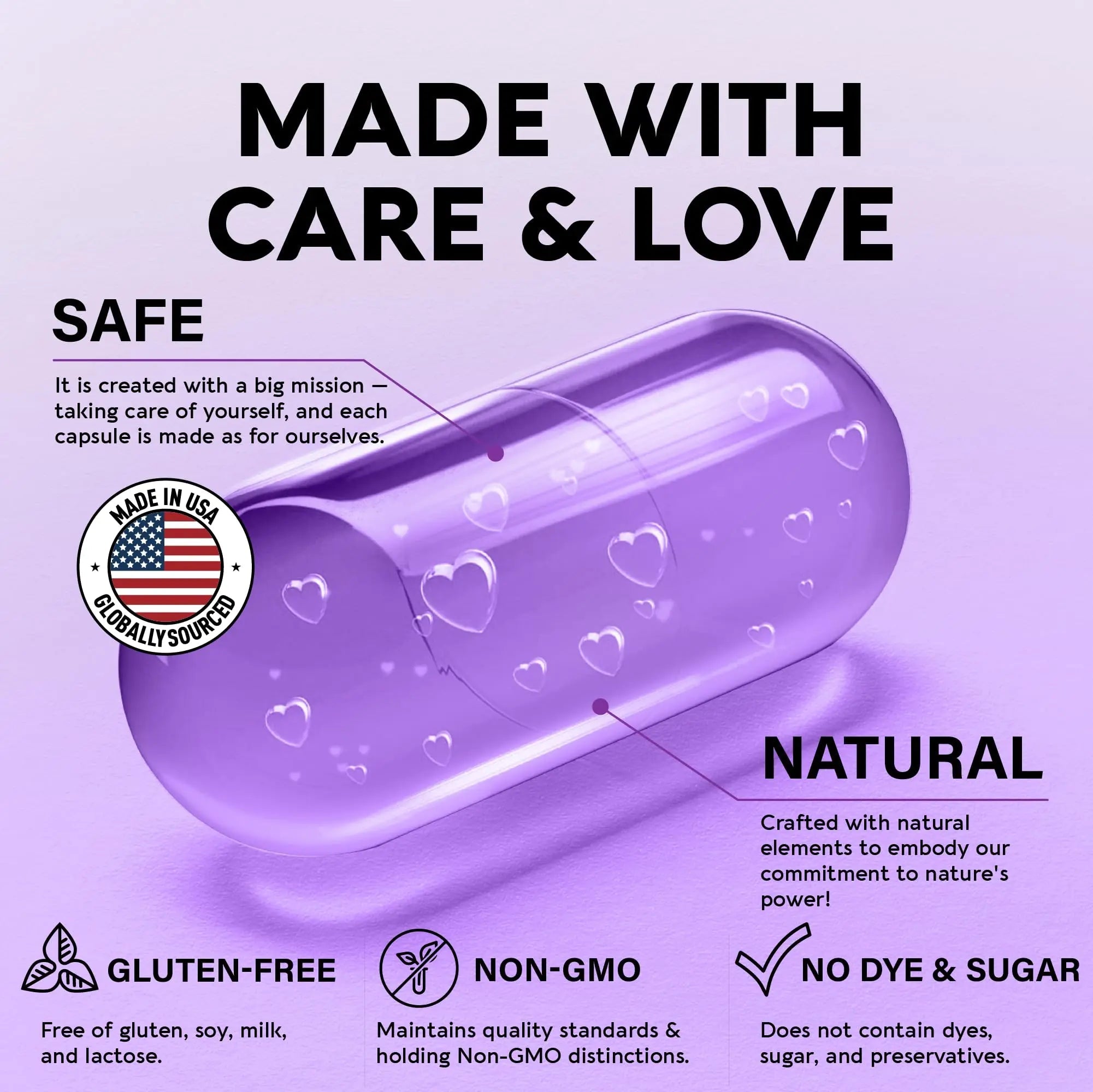 Biotin | Collagen | Keratin | Hyaluronic Acid - Hair Growth Support Pills, 25000 mcg NUTRAHARMONY Au supplements