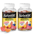 Airborne 750mg Vitamin C Gummies for Adults, Immune Support Gummies with Powerful Antioxidants VIT C & E, Caffeine Free