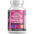 Vaginal Probiotics For Women + Prebiotics 20 Billion Cranberry Pills 30,000mg w/ D-Manno Clean Nutraceuticals Au supplements