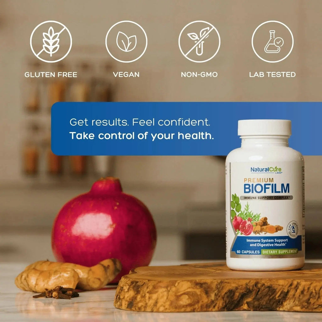 Natural Cure Labs Biofilm Complex – Premium Biofilm Formula Botanicals & Herbs | Biofilm Product for Digestion & Immune Support | Natural Cure Labs Au supplements