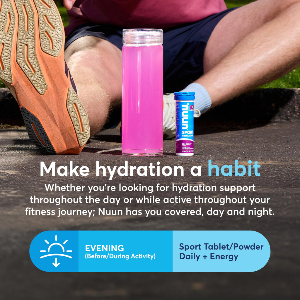 Nuun, Electrolyte Drink Tabs Energy Wild Berry, 8 Count, 1.9 Ounce