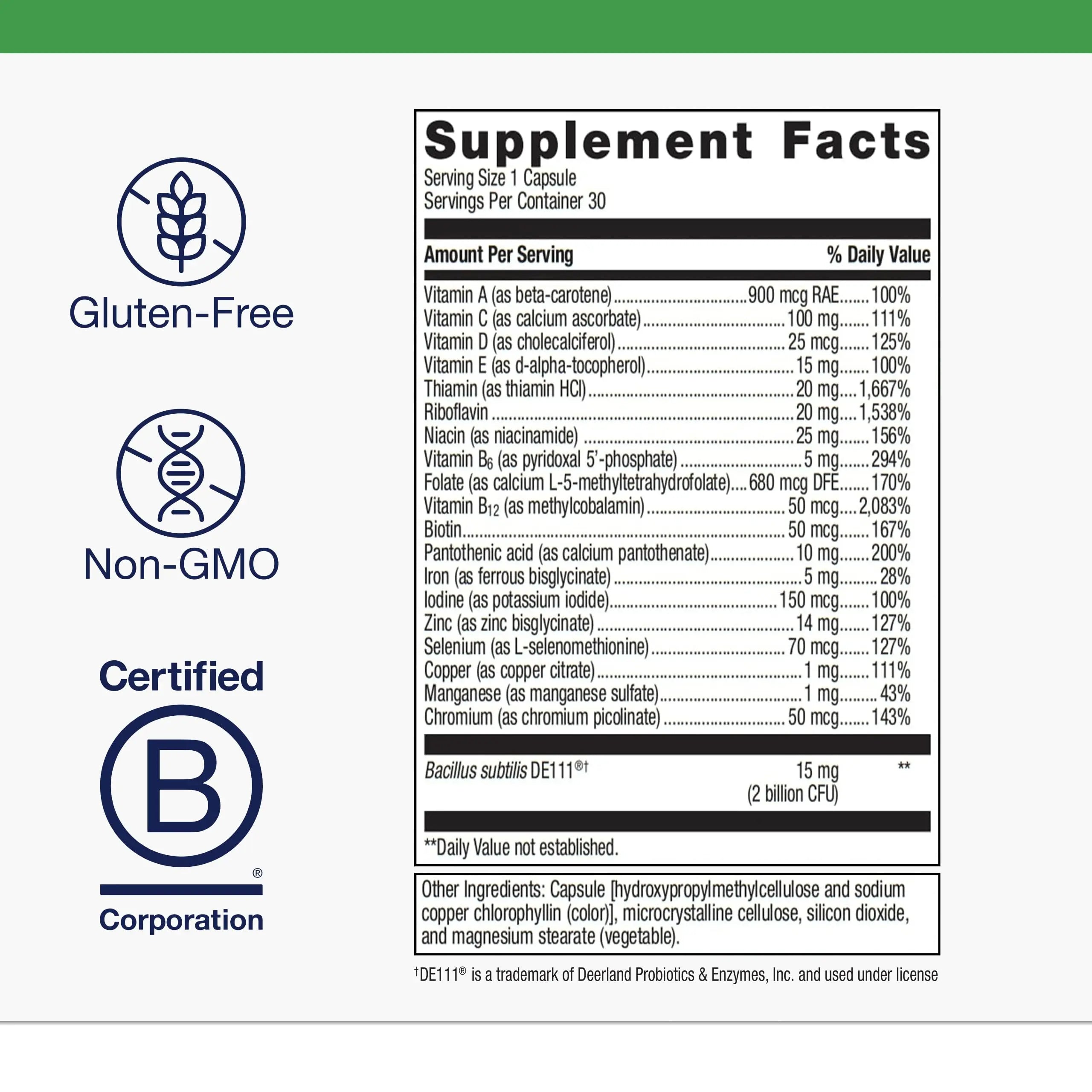 Metagenics UltraFlora Probiotic + Multivitamin - All-in-One Daily Gut Health & Digestive Balance Support* - Clinically Tested Probiotic Blend Metagenics Au supplements
