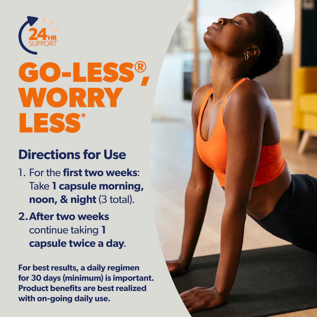 AZO Bladder Control with Go-Less Daily Supplement | Helps Reduce Occasional Urgency, leakage due to laughing, sneezing and exercise††† | 72 Capsules AZO Au supplements