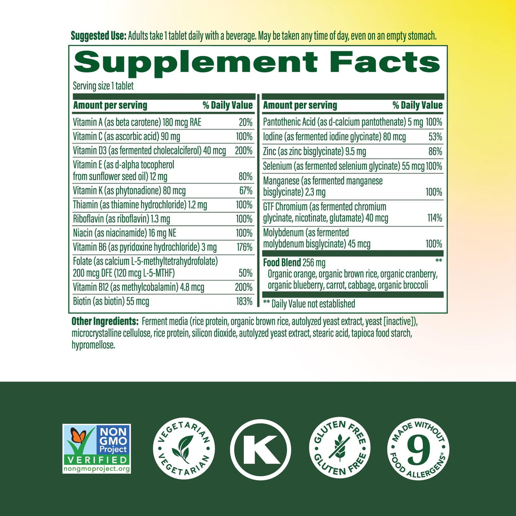 MegaFood, Women Over 55 One Daily, Supports Optimal Health and Wellbeing, Multivitamin and Mineral Dietary Supplement