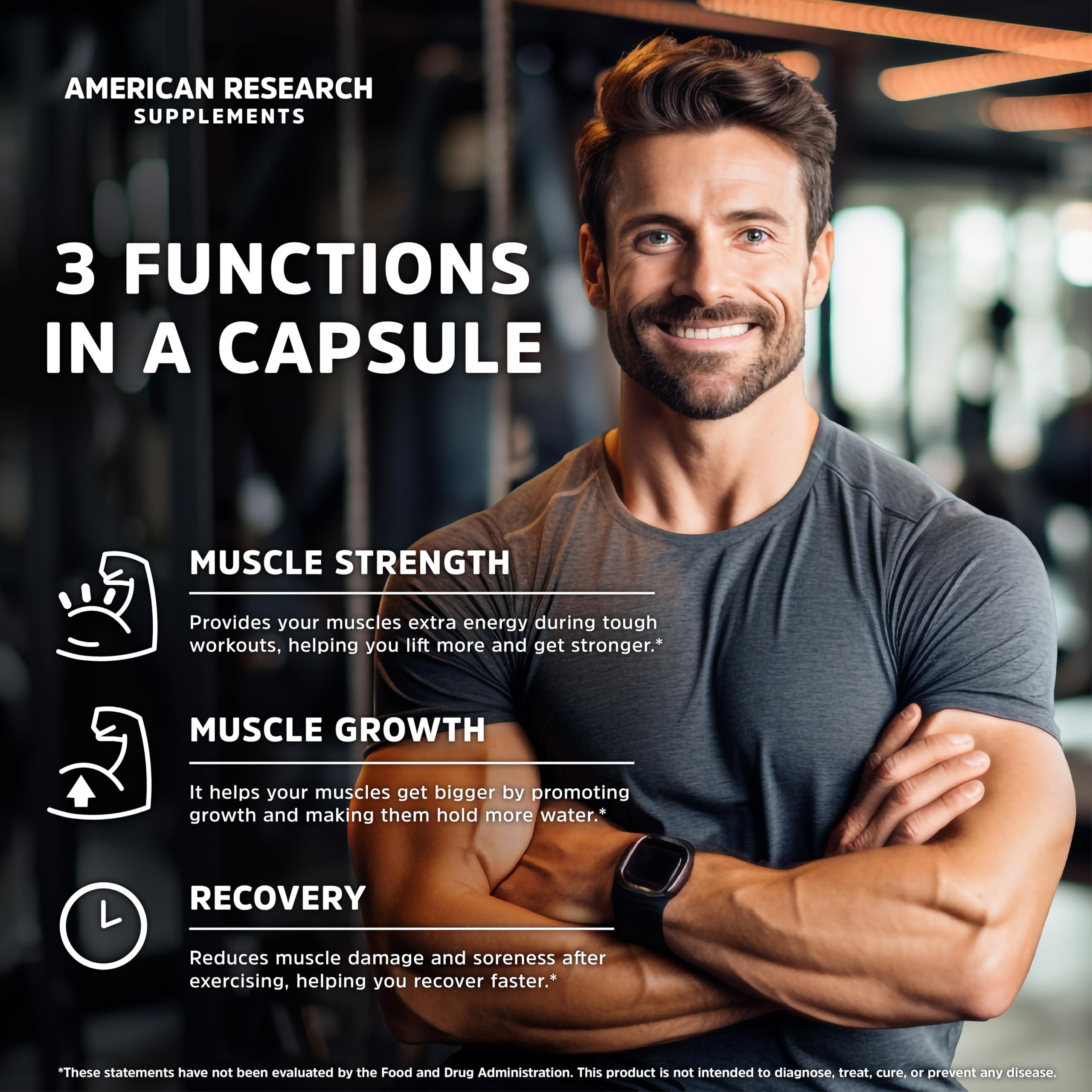 Creatine Monohydrate Capsules 5G | 60 Servings | Vegan | 4 Caps per Serving | Micronized Creatine Pills 5000mg | 240 Capsules | Creatine Pills For Men & Women