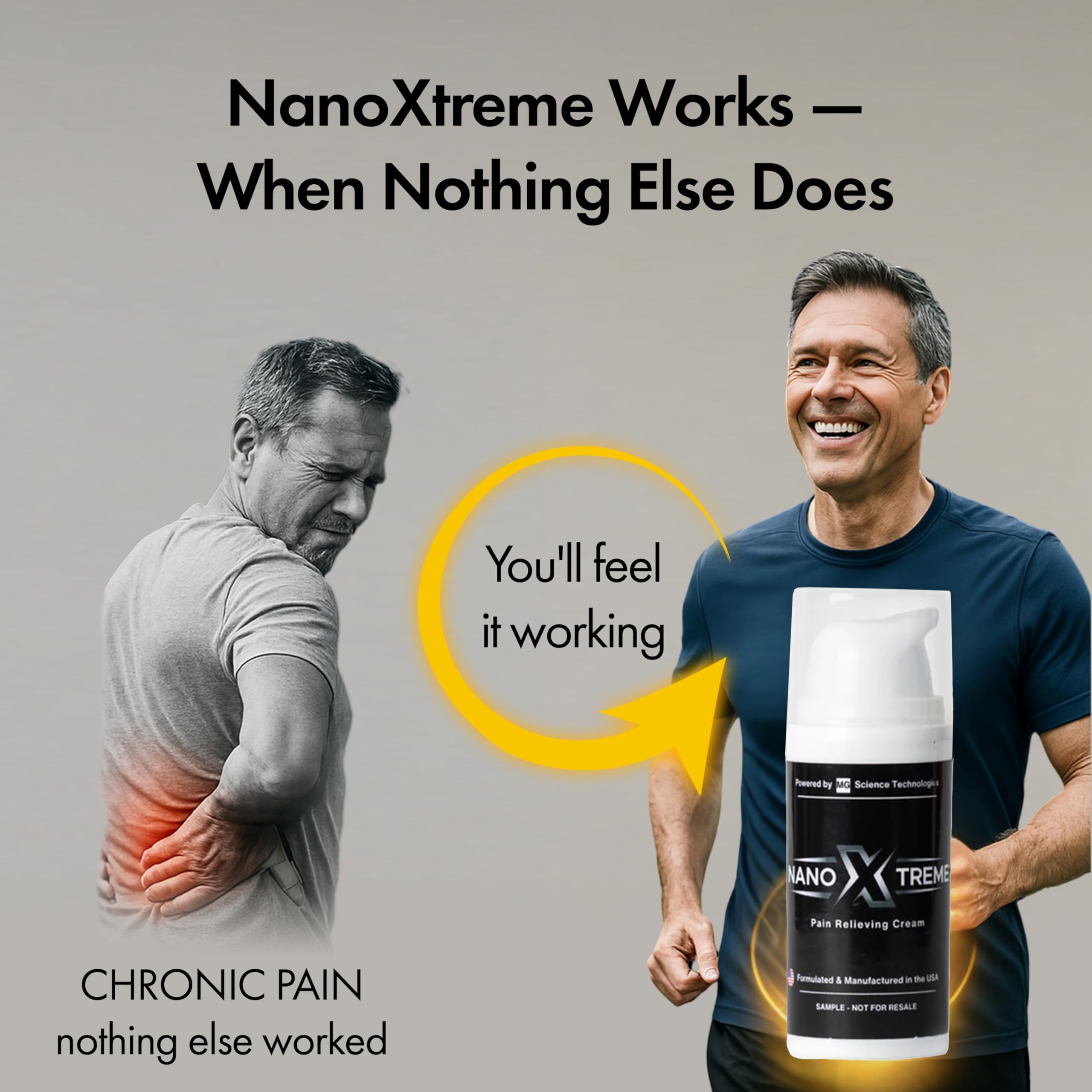 NANOXTREME Pain Relief Cream – Fast-Acting Topical for Muscle, Joint & Nerve Discomfort – Deep-Absorbing, Long-Lasting Formula with Natural Ingredients – Cooling Sensation – 1 oz Size – Made in USA NANOXTREME Au supplements