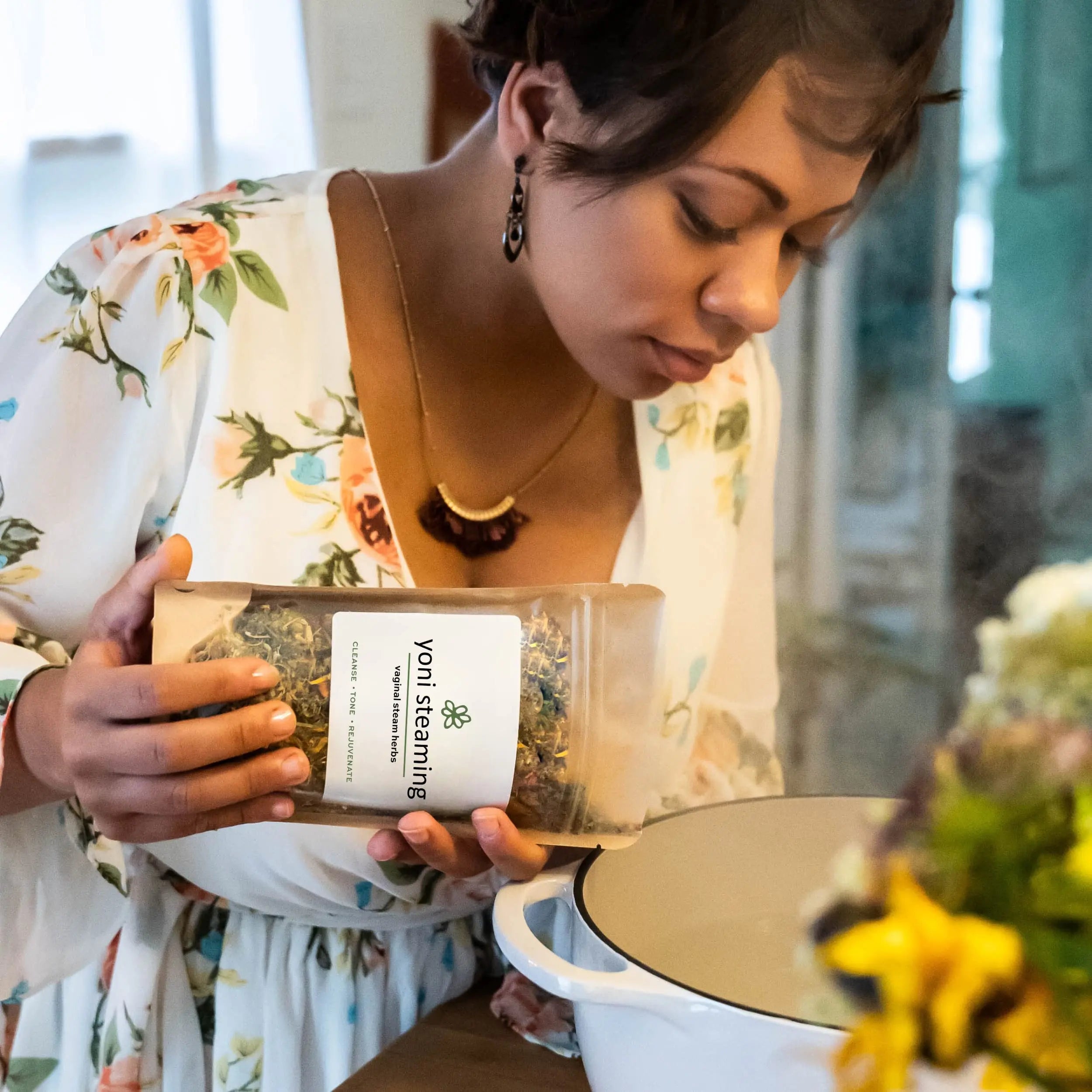 Yoni Steaming Herbs (5 Steams) | Cleansing + Gentle Formula | Formulated by Trained Herbalist WILDFLOWER WELLNESS Au supplements