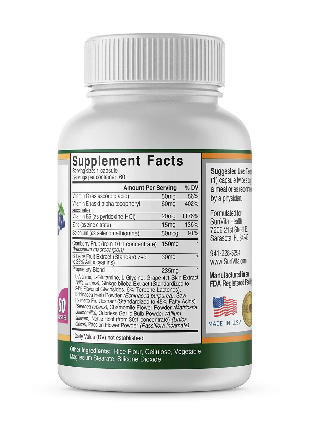 SunVita Health - Bladder Balance® - Bladder Control for Women • Bladder Issues Such as Urinary Frequency, Urgency and Urinary Tract Issues! SunVita Health Au supplements