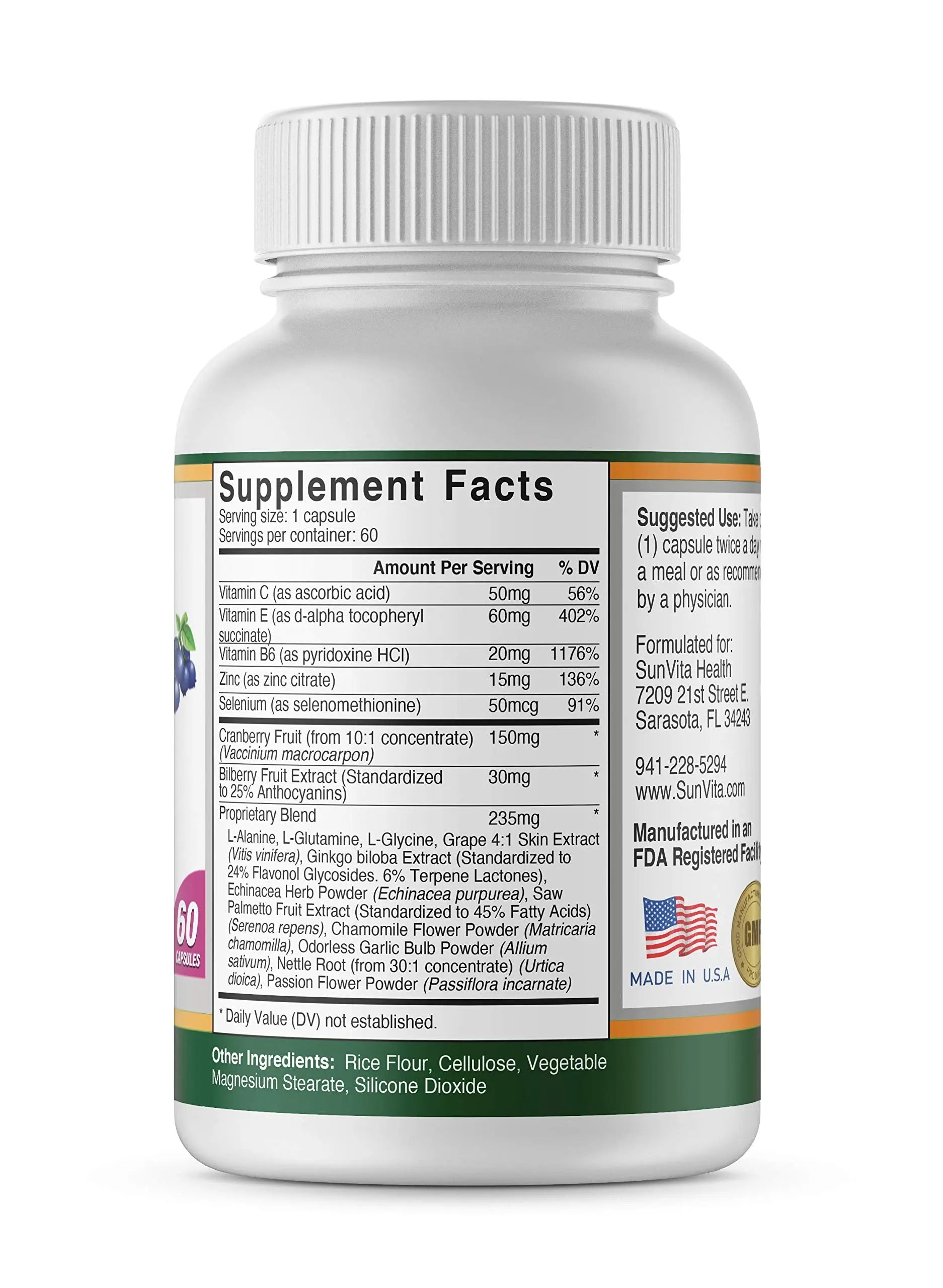 SunVita Health - Bladder Balance® - Bladder Control for Women • Bladder Issues Such as Urinary Frequency, Urgency and Urinary Tract Issues! SunVita Health Au supplements