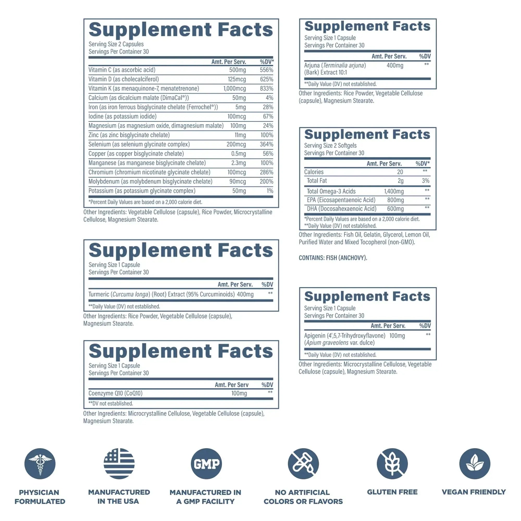 Revive MD Essential Vitamin Packs for Men & Women – Daily Multivitamin Packets with Arjuna & Turmeric Extract – Supports Heart, Joint & Organ Health Revive Au supplements