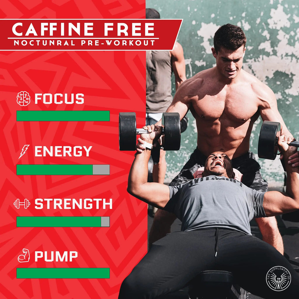 The Supplement Co Nocturnal Pre Workout - No Caffeine Night Time Preworkout for Men The Supplement Co Au supplements