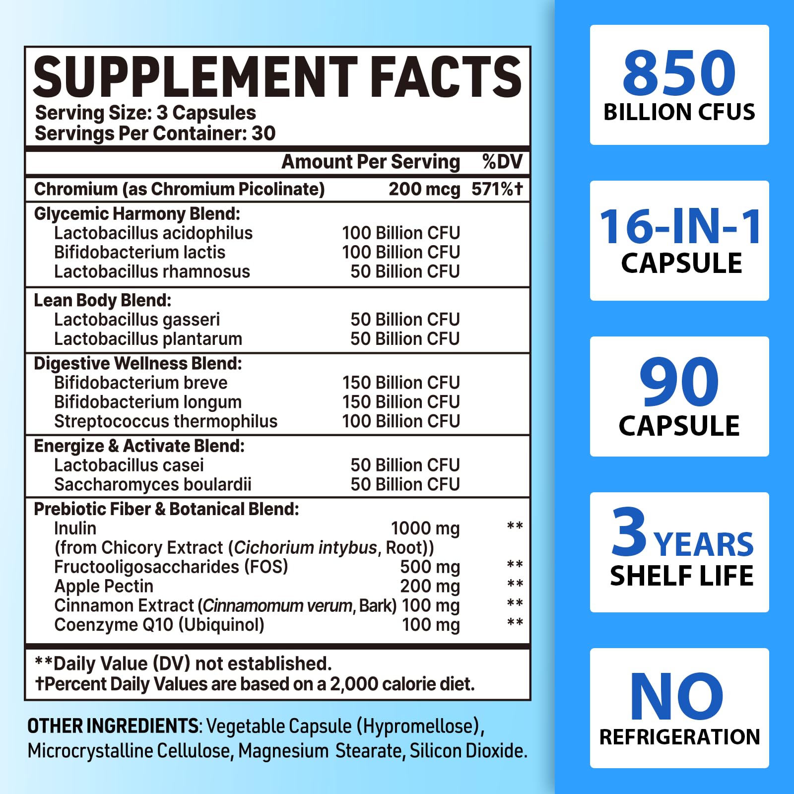 Probiotics for Men, Advanced 50+ Mens Probiotic, Comprehensive Gut & Energy Support with 850 Billion CFU, 1800mg Prebiotics Fiber – Tailored Wellness mens probiotics