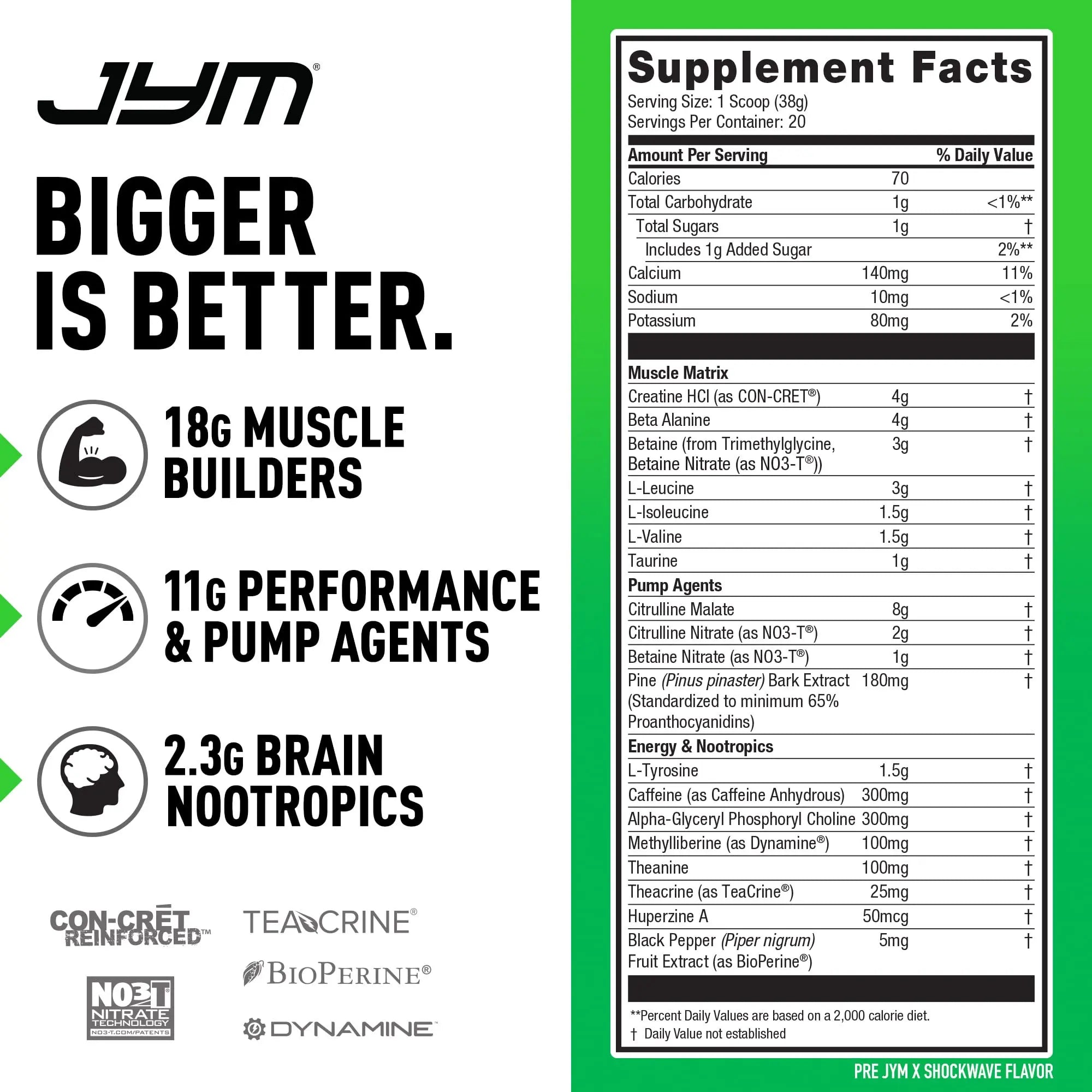 PRE JYM X - Shockwave JYM Supplement Science Au supplements