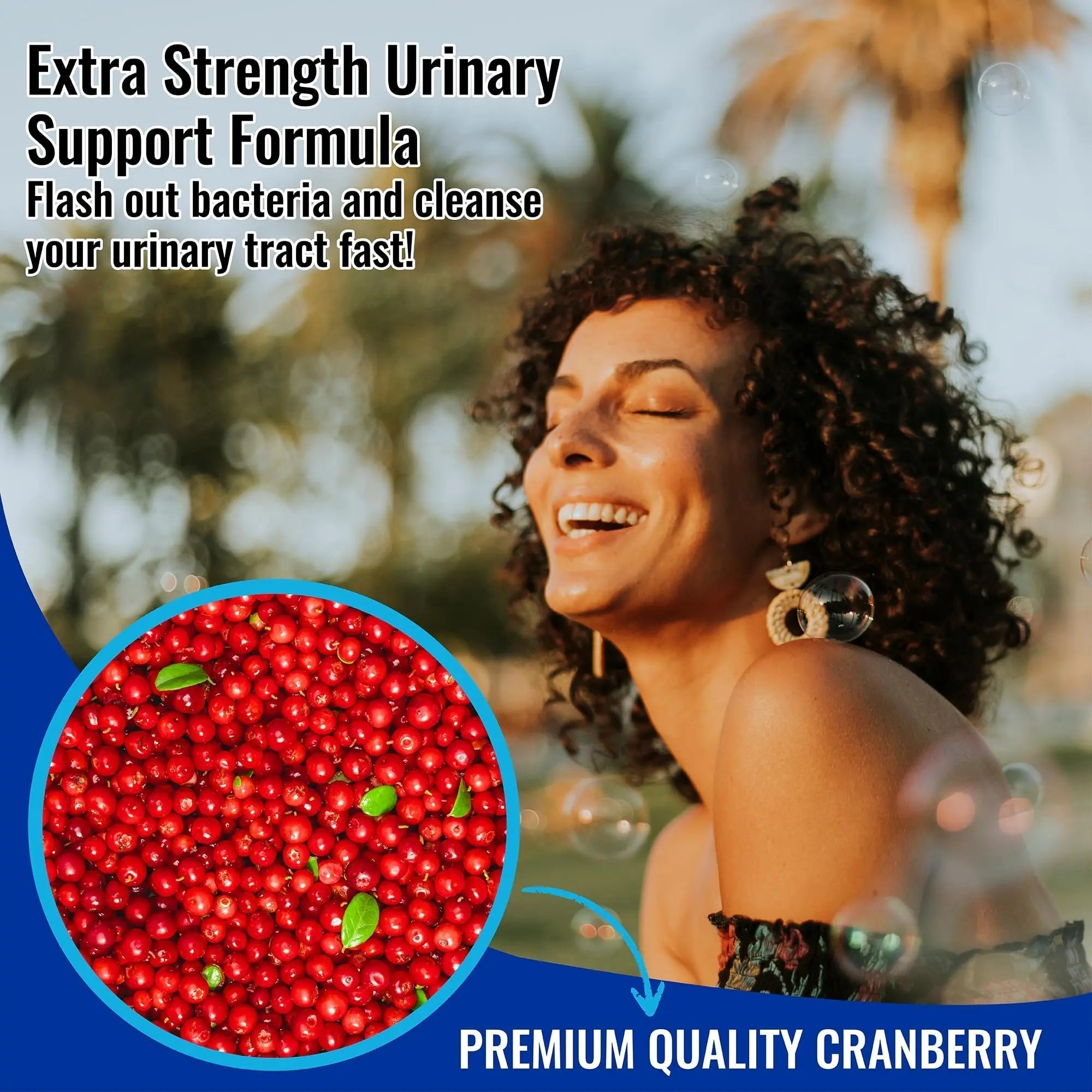 Sunshine Vitamins Bladder-EEZ | All-Natural Bladder Infection UTI Relief Support for Women with D-Mannose | Urinary Tract Infection Health with Immune System Support (1 Bottle of 120 Capsules) Sunshine Vitamins Au supplements