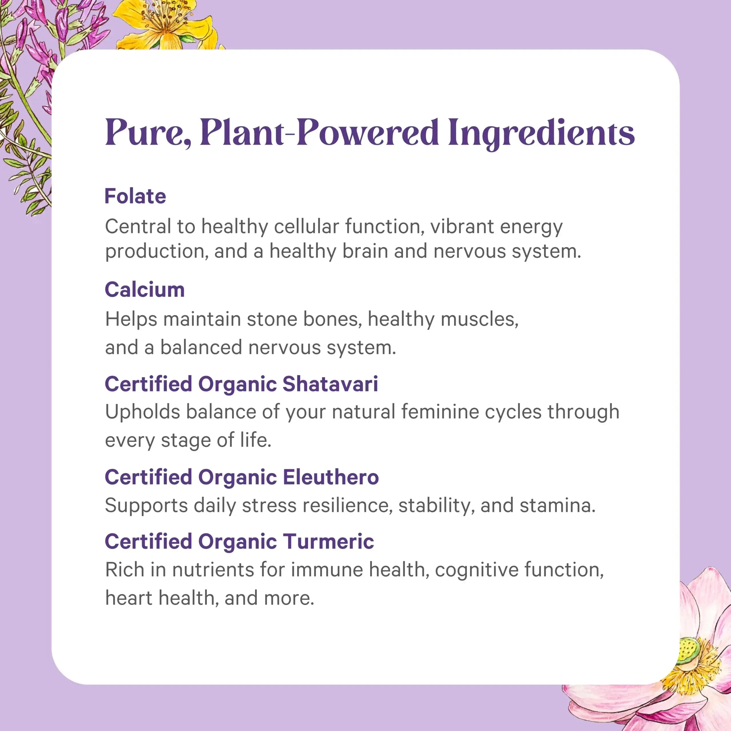 PURE SYNERGY Vita·Min·Herb for Women | Women’s Comprehensive Multivitamin Supplement | Made with Organic Whole Food Non-GMO & Vegan Ingredients | PURE SYNERGY Au supplements