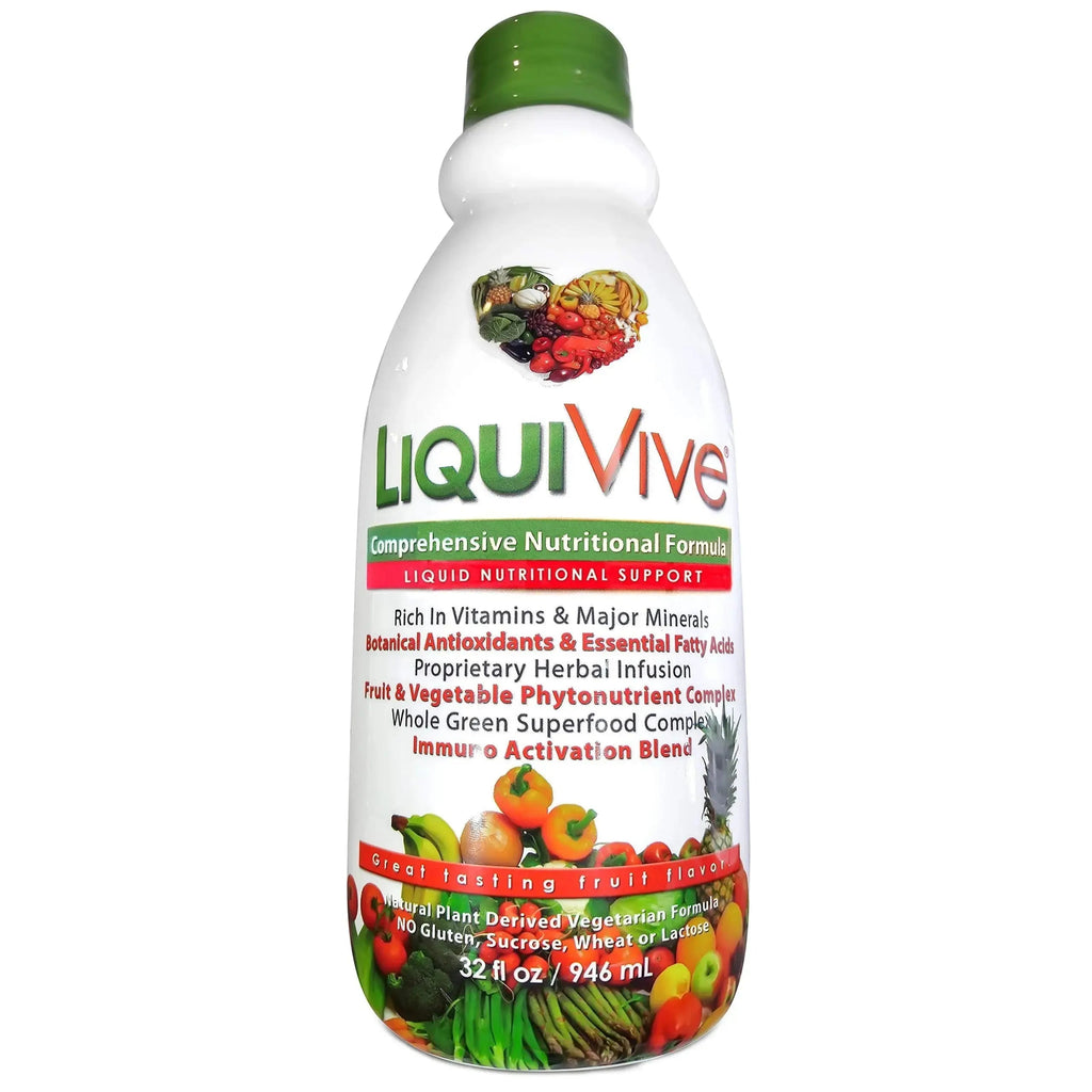 LiquiVive Liquid Vitamins Mega Nutrition | Vegetarian Daily Multivitamin Balance Immune Support Booster Superfood of Nature | Vitamin C D3 A B12 E K | Life Miracle Au supplements