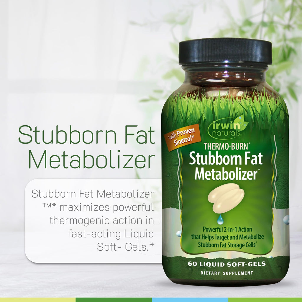 Irwin Naturals Thermo-Burn Stubborn Fat Metabolizer - 75 Liquid Soft-Gels