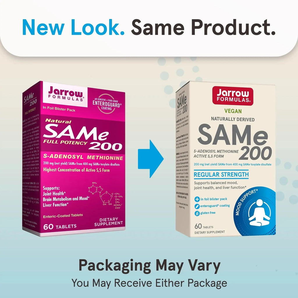Jarrow Formulas® Same 200 mg, Supports Joint Health, Liver Function, Brain Metabolism, 60 Tablets, Up to A 60 Day Supply Jarrow Formulas Au supplements