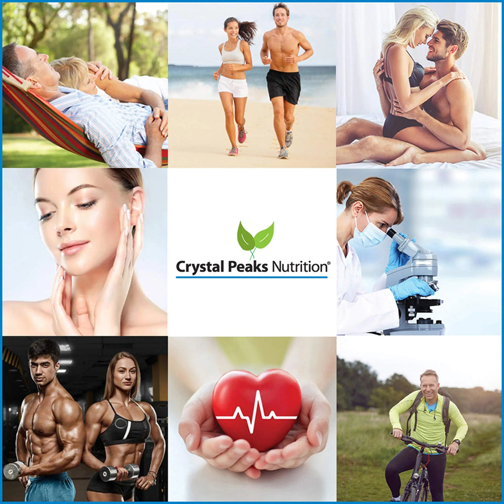 CRYSTAL PEAKS NUTRITION N.O. Max Nitric Oxide Supplement - L Arginine, Citrulline CRYSTAL PEAKS NUTRITION Au supplements