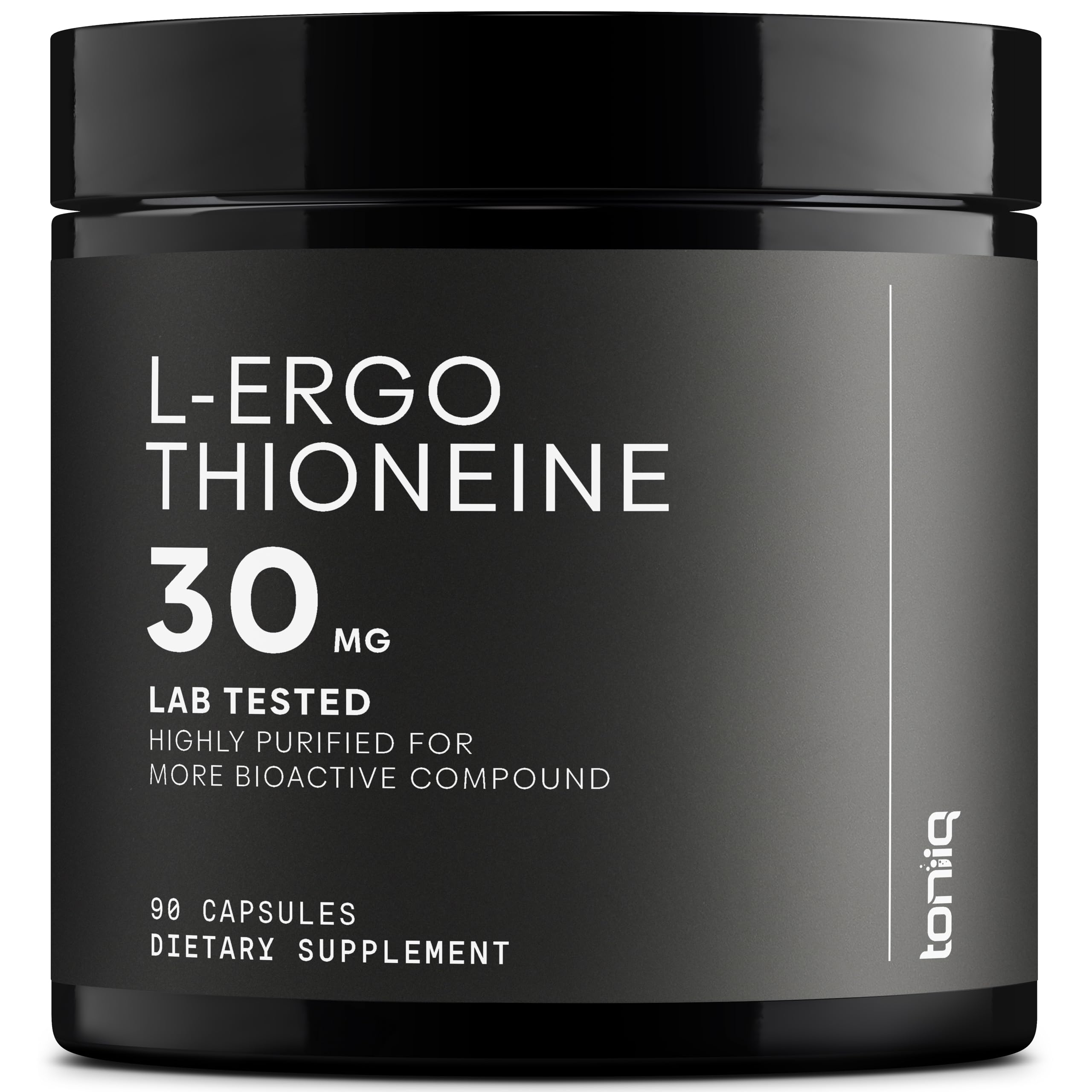 Ergothioneine with Clinically Studied MitoPrime® - High Potency 30mg with 98% Purity - Fermentation-Based L Ergothioneine Supplement - Longevity and Immune Support - Third-Party Tested, 90 Capsules Toniiq Au supplements