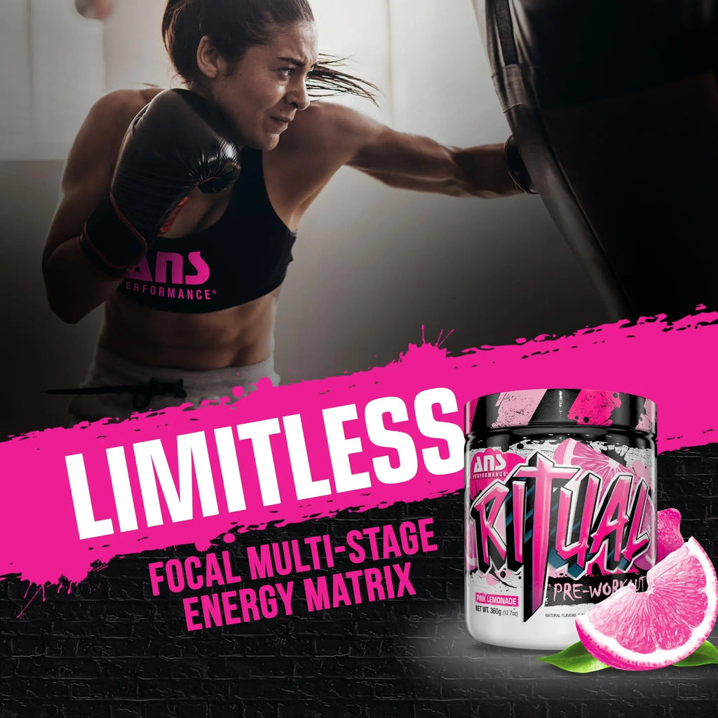 ANS Performance Ritual Pre Workout (30 Servings, 12.7 oz) - Complete Preworkout Formula ANS Performance Au supplements
