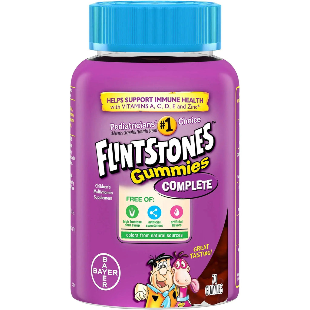 Flintstones Children's Complete Multivitamin Gummies, 70 Count Flintstones Vitamins Au supplements