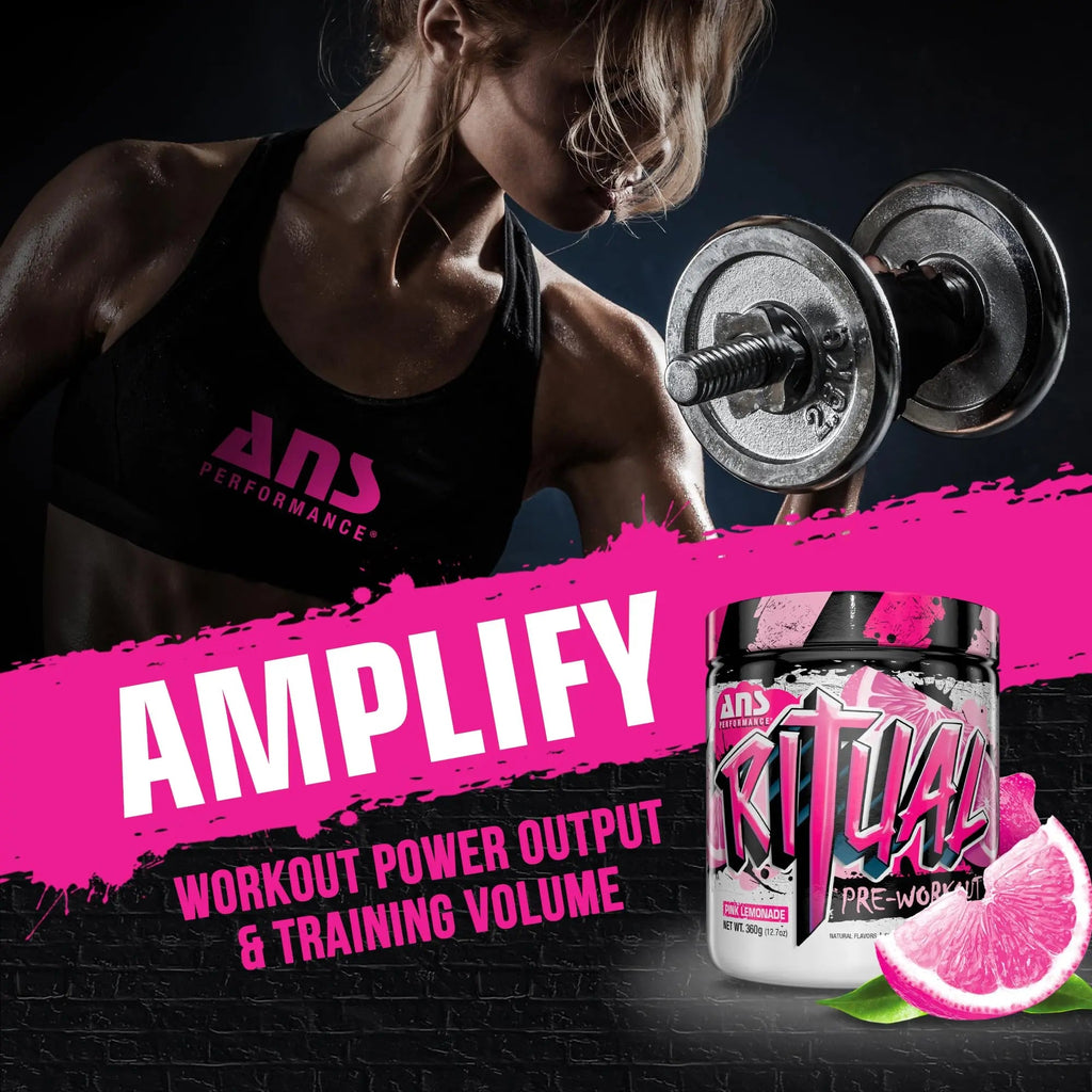 ANS Performance Ritual Pre Workout (30 Servings, 12.7 oz) - Complete Preworkout Formula ANS Performance Au supplements