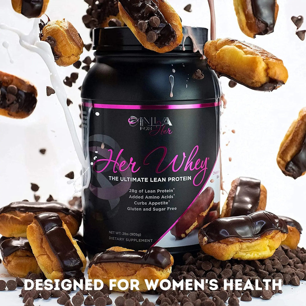 NLA for Her Pre/Post Workout Stack (Includes Her Whey Chocolate Éclair and Uplift Pre NLA for Her Au supplements