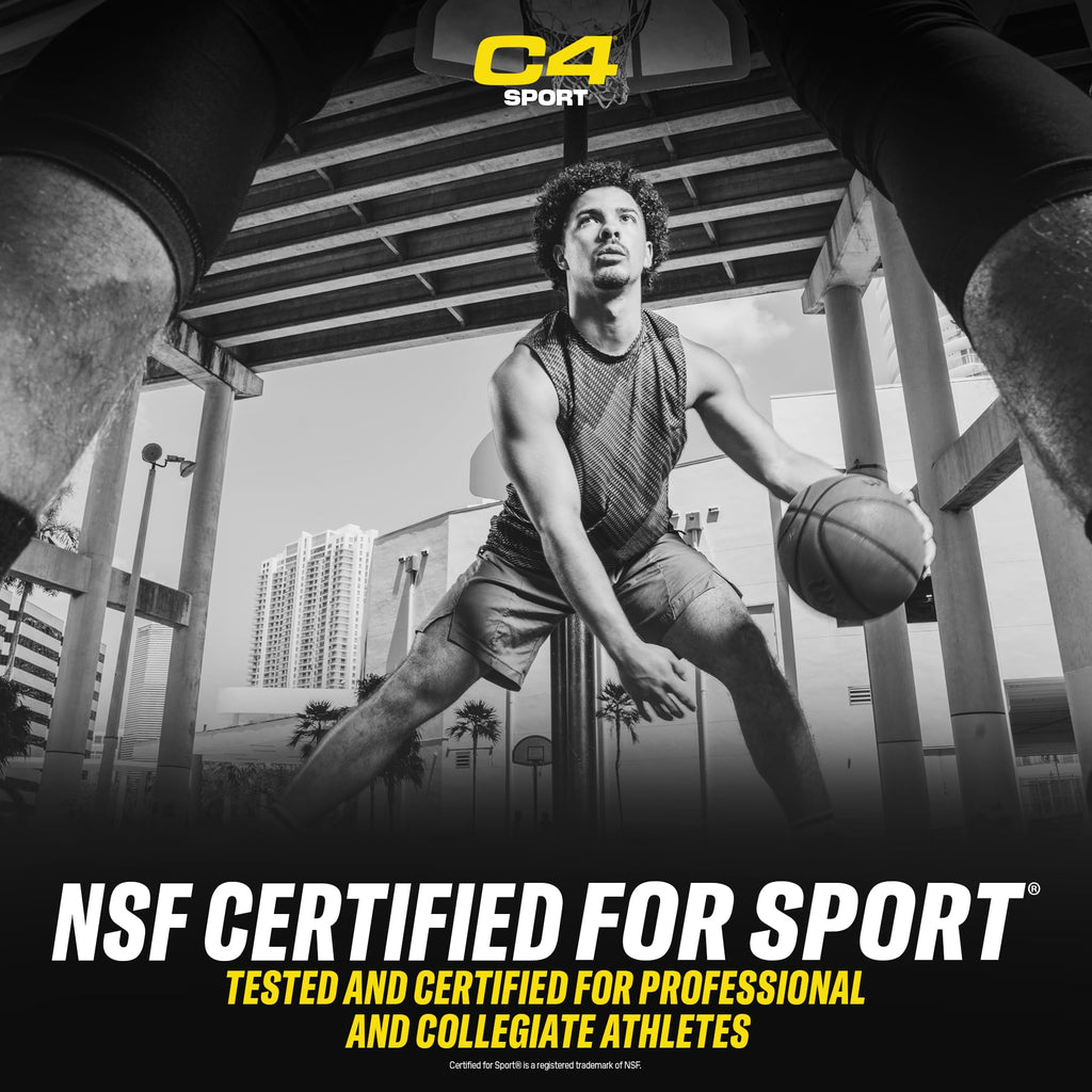 Cellucor C4 Sport Pre Workout Powder Fruit Punch - NSF Certified for Sport | 30 Servings, Packaging may vary.