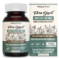 Flora Digest - 3-in-1 Max Strength Digestive Enzymes + Gut Surviving Probiotics & ButyraGen® Postbiotic for Optimal Digestion, Bloating Relief, Regularity, Gut Lining & Colon Support - (60 Capsules) Triquetra Health Au supplements