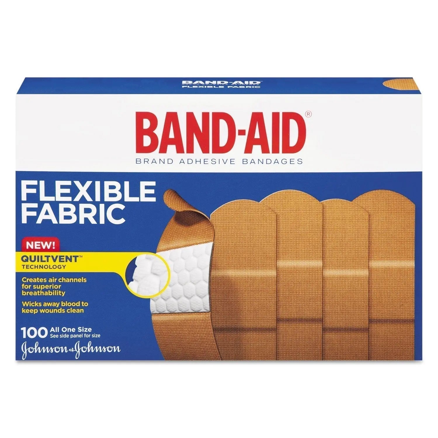 Band-Aid Brand Flexible Fabric Adhesive Bandages for Wound Care and First Band-Aid Au supplements