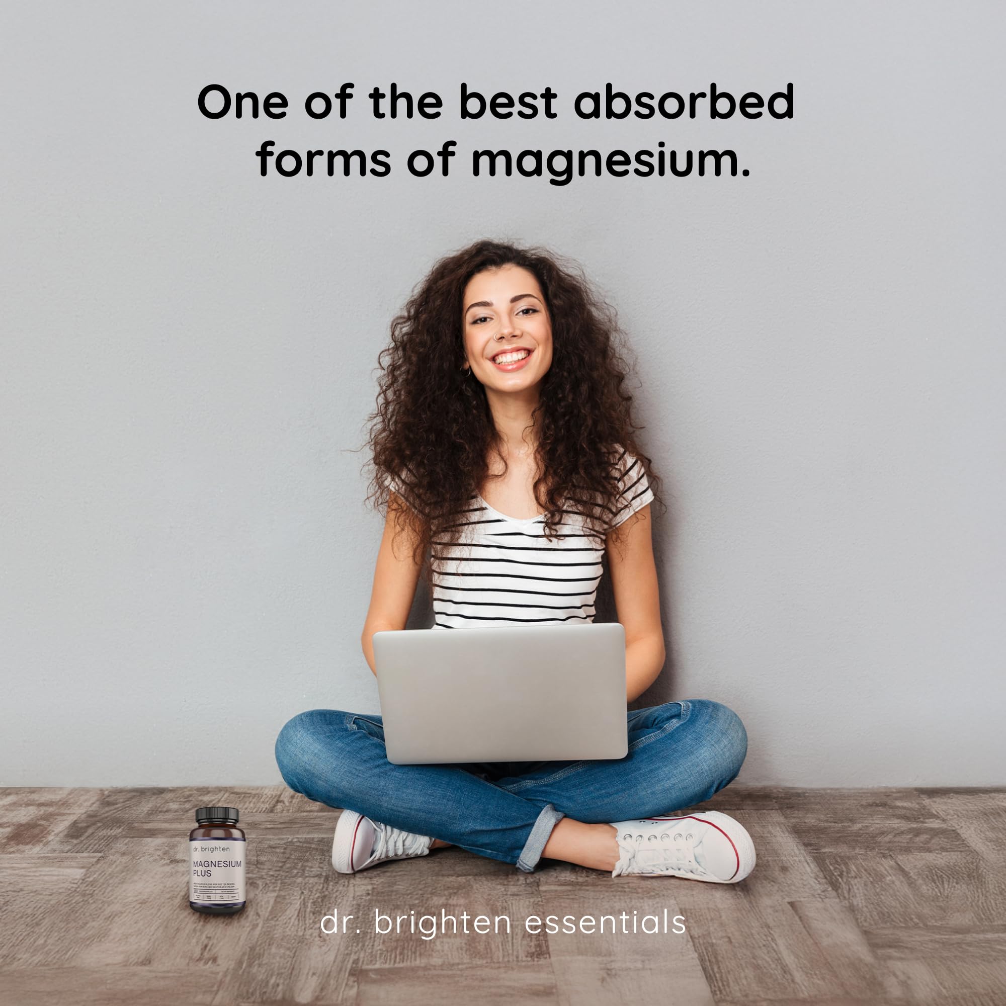 Dr. Brighten Magnesium Plus (as Magnesium Bi-glyncinate) - Beneficial in Maintaining a Healthy Mood, Sleep, Hormone Balance and Reducing Symptoms of PMS and Menstrual Cramps Dr. Brighten Au supplements