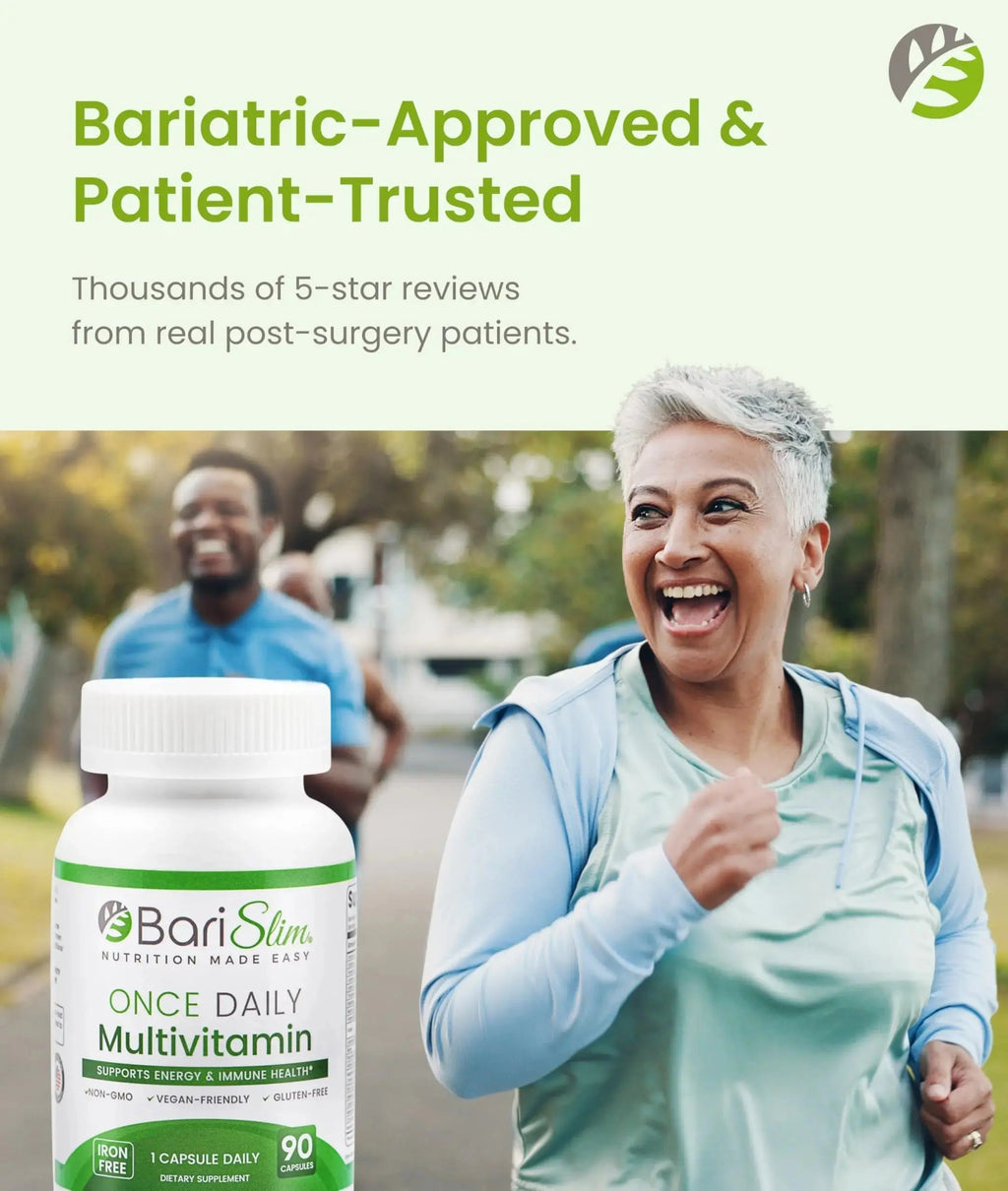 BariSlim Once Daily Bariatric Multivitamin Capsule - Iron-Free Formula - Bariatric Vitamin and Supplement for Post Surgery BariSlim Au supplements