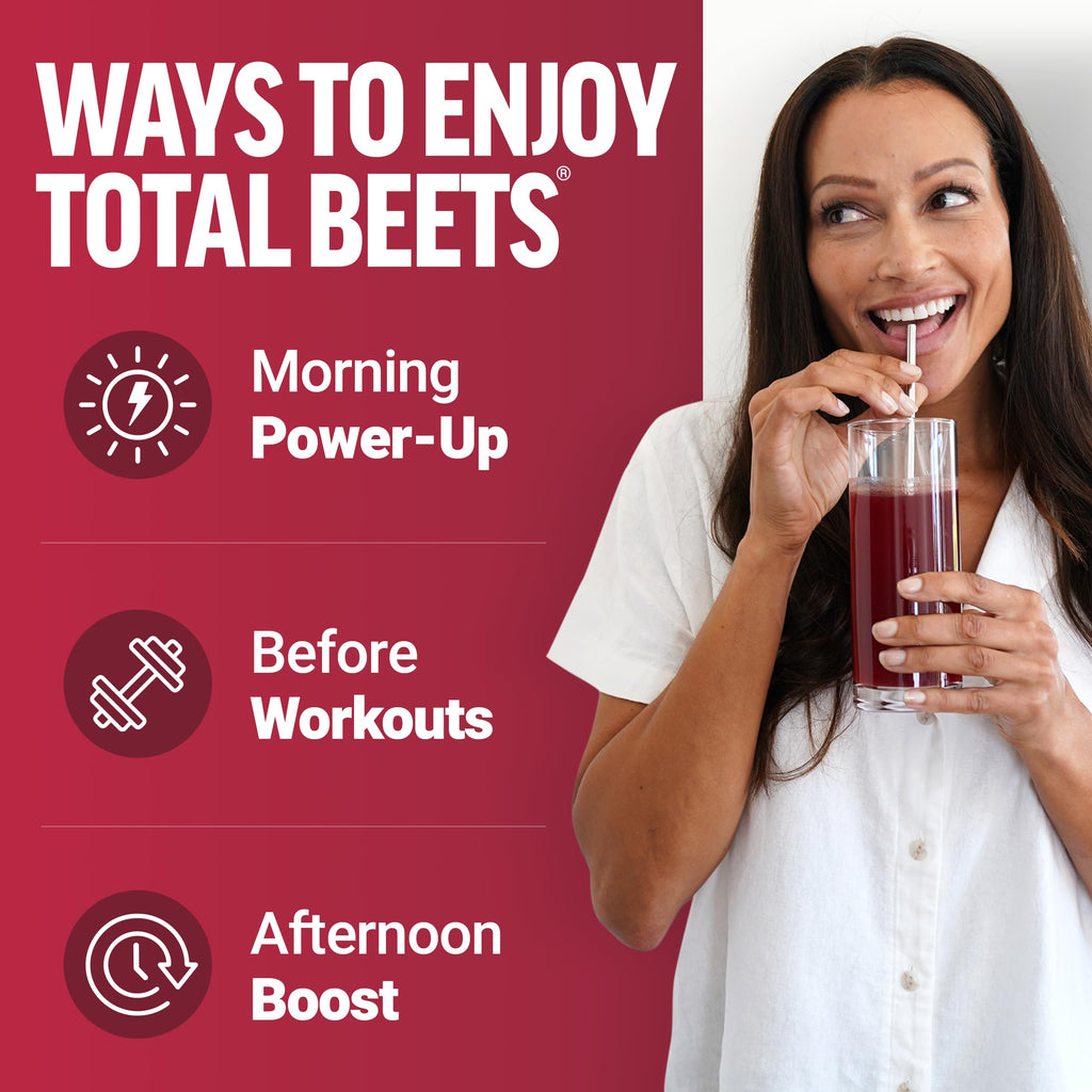 Force Factor Total Beets Superfood Beet Root Powder 2-Pack, Nitrates to Support Circulation, Blood Flow, Nitric Oxide, Energy, Endurance, Stamina