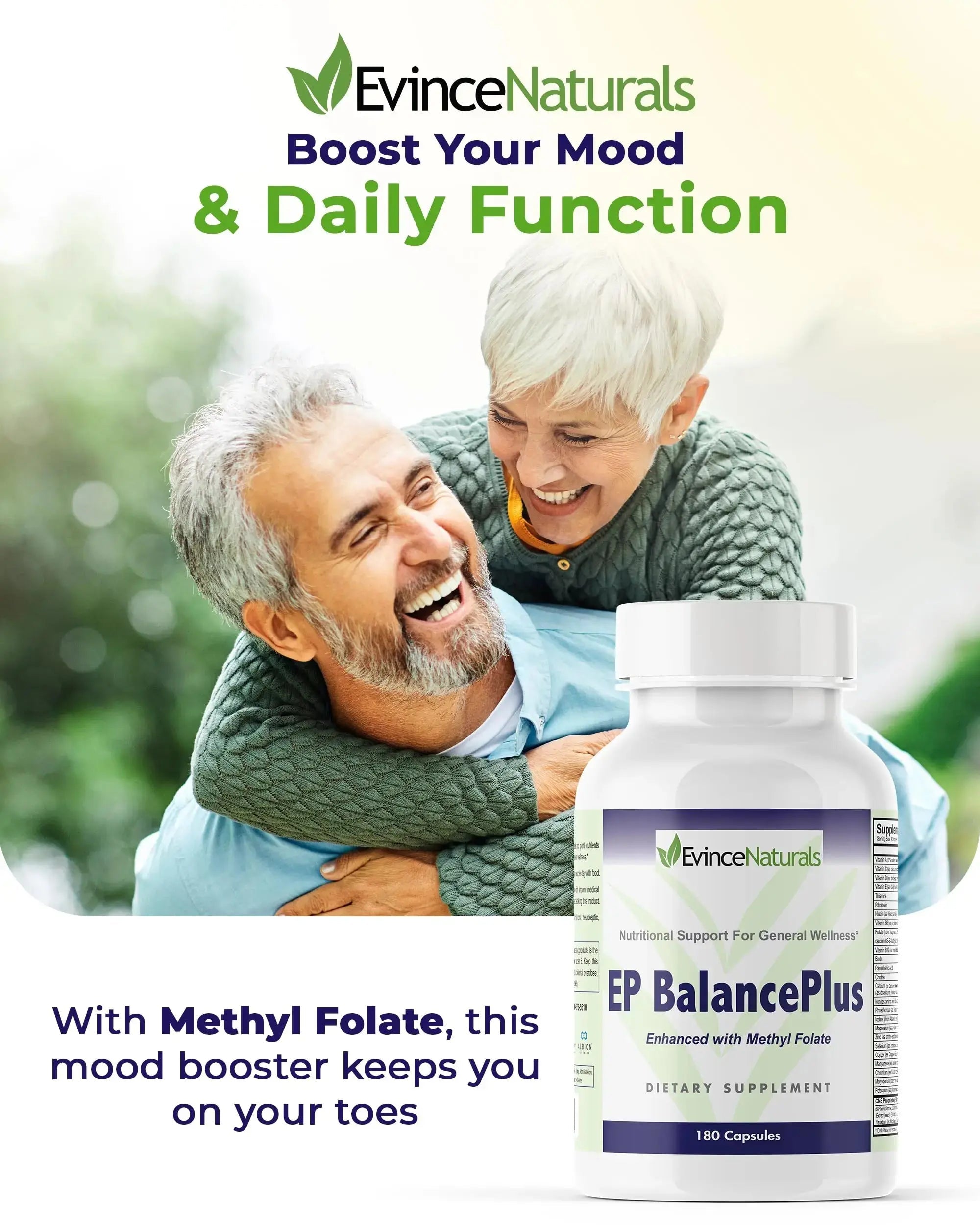 EP BalancePlus Multivitamin for Adults - Multivitamin for Men & Women with Vitamins and Minerals - Methyl Folate & Amino Acids for Nutritional Support EvinceNaturals Au supplements