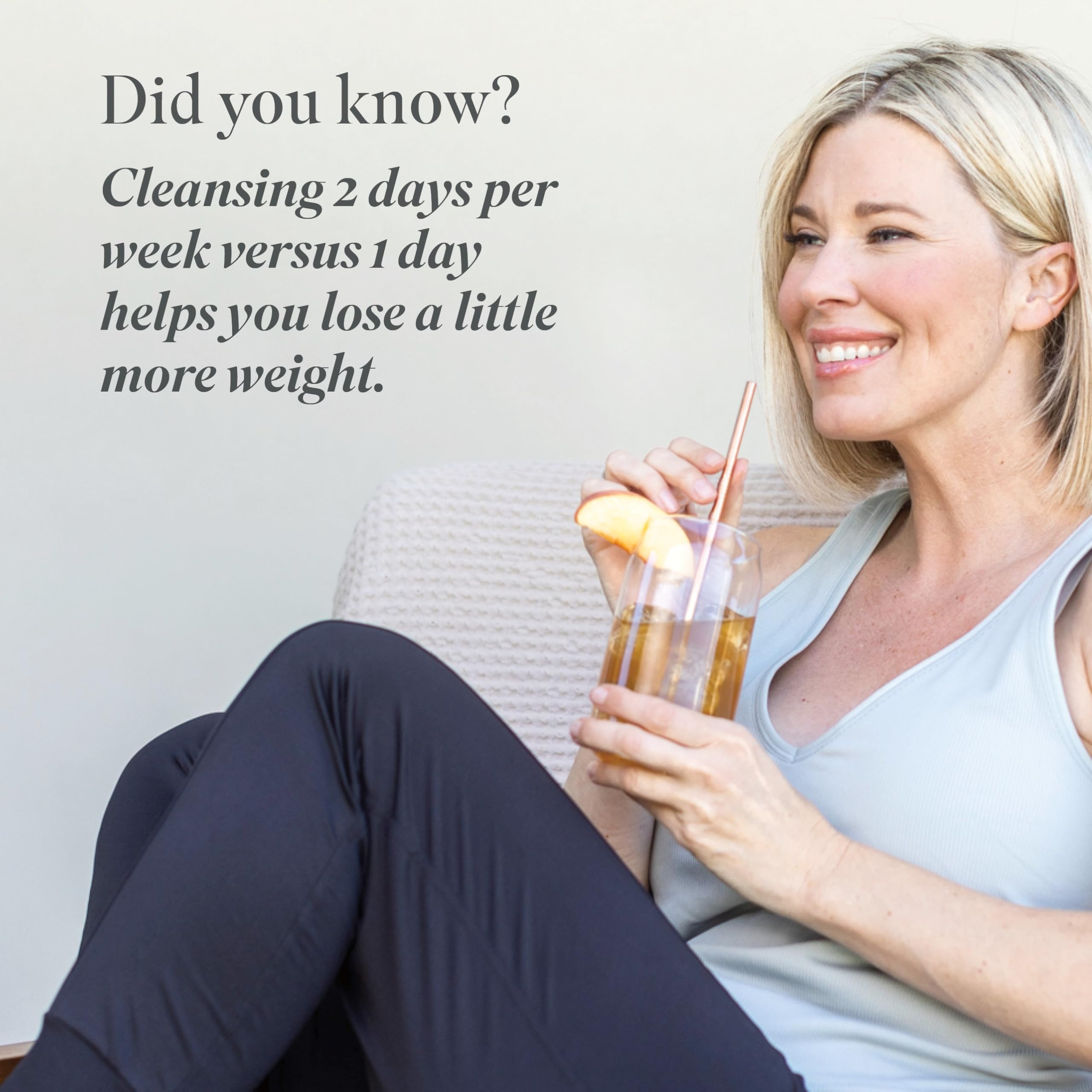 Isagenix Cleanse for Life - Powder Supplement for Cleanse Drink with No Laxatives or Diuretics - Support Metabolism with Vitamin B12 & Niacin