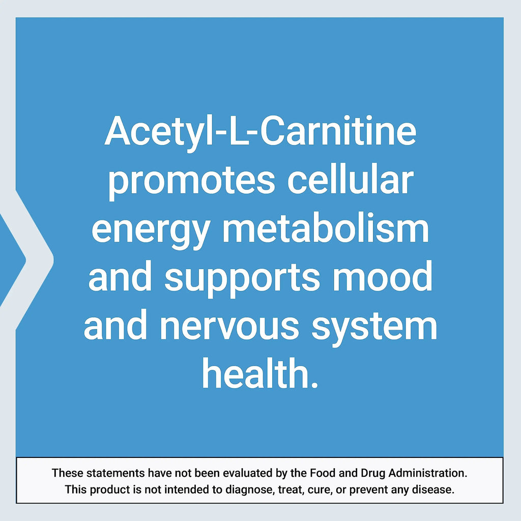 Life Extension Acetyl-L-Carnitine, Acetyl-L-Carnitine, vitamin C, Brain, mood & nerve health Life Extension Au supplements