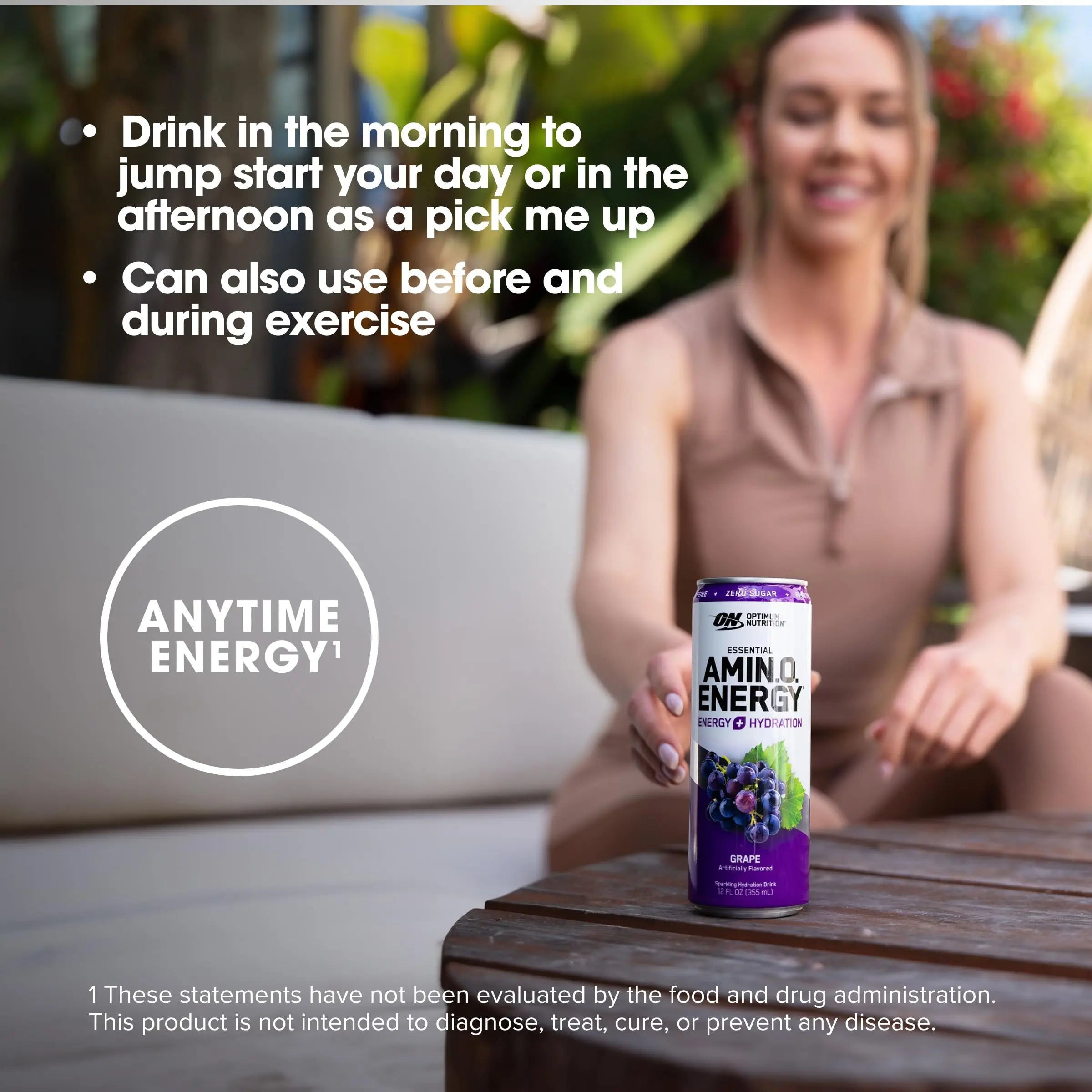 Optimum Nutrition Amino Energy Sparkling Hydration Drink, Electrolytes, Caffeine Optimum Nutrition Au supplements
