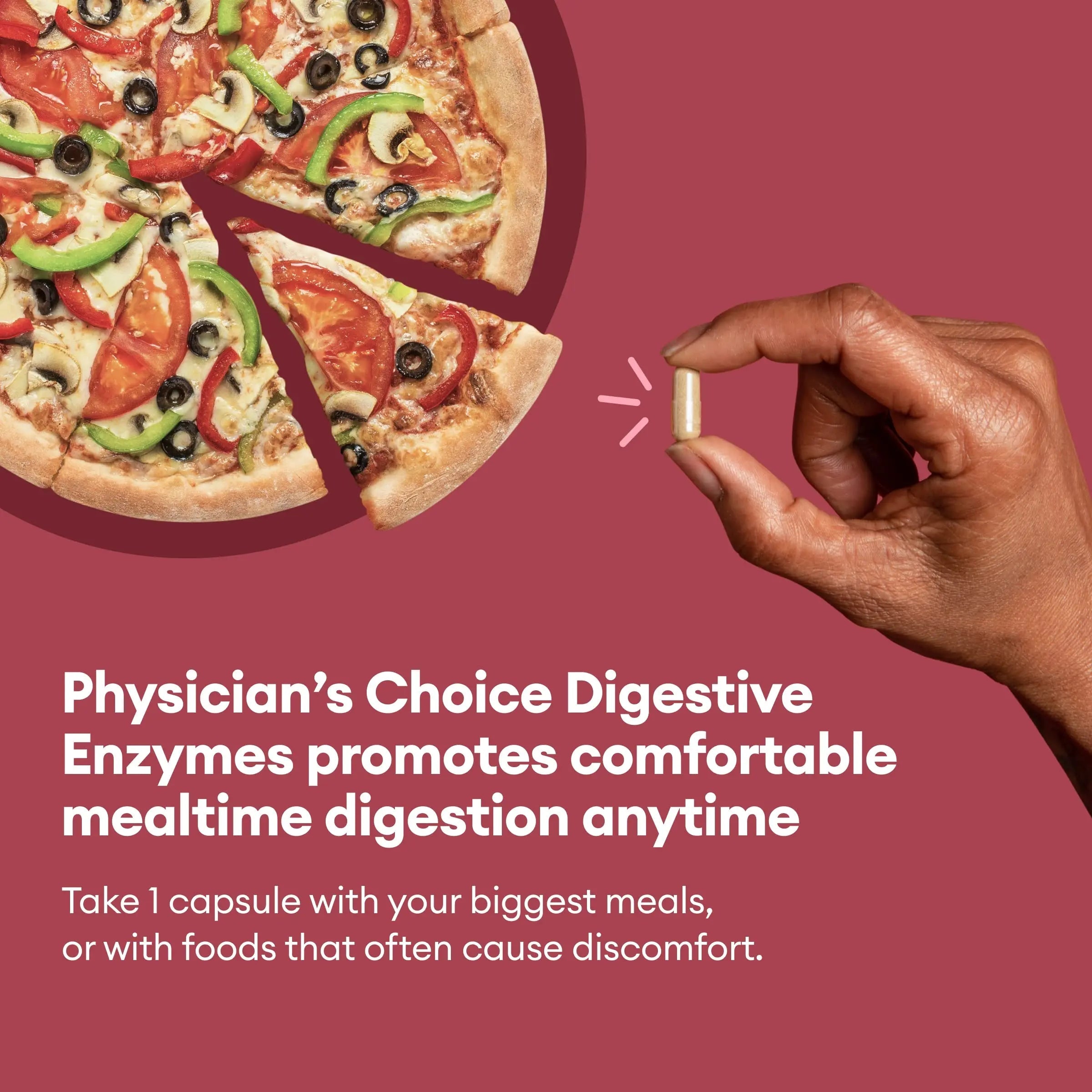 Physician's CHOICE Digestive Enzymes - Multi Enzymes, Bromelain, Organic Prebiotics Physician's CHOICE Au supplements