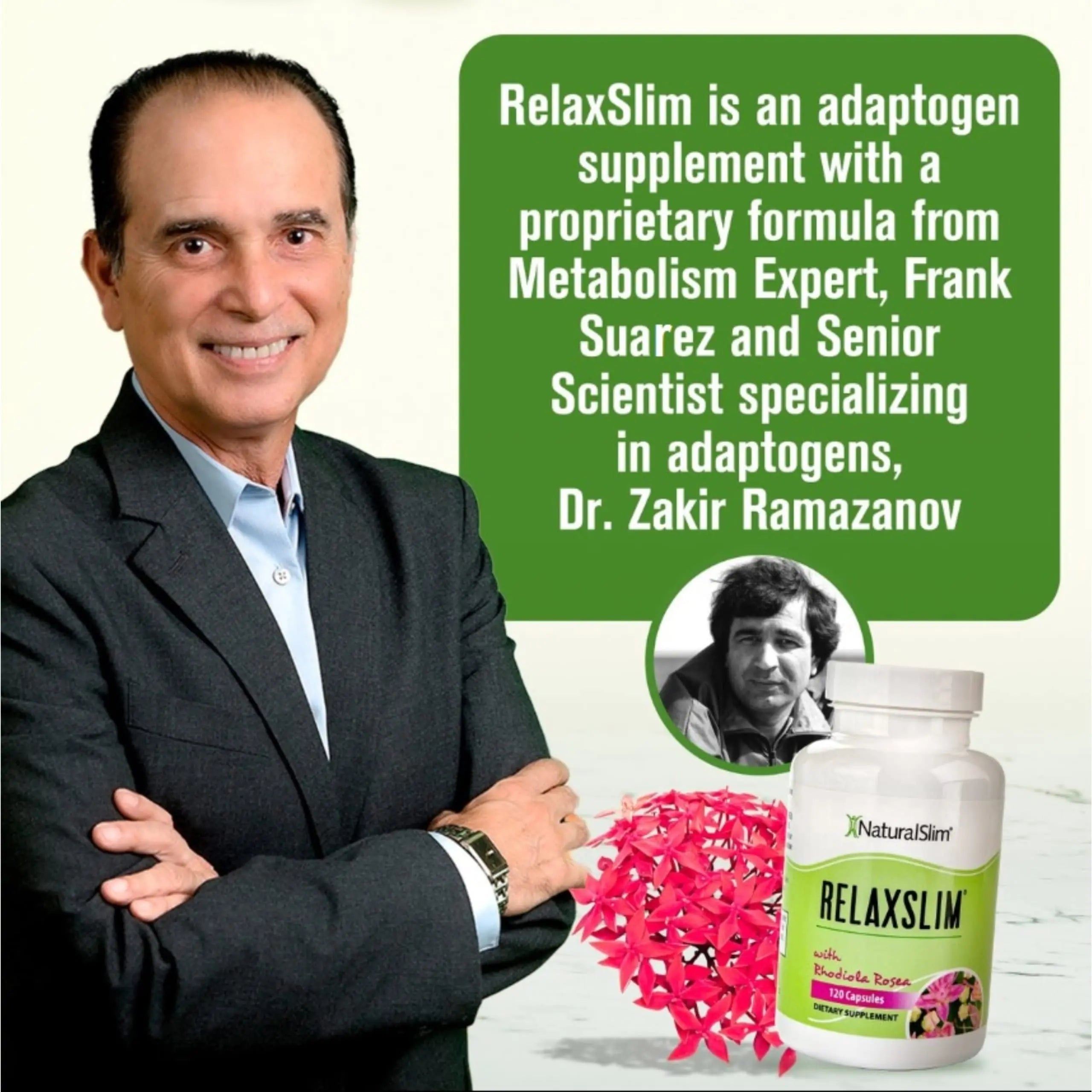 Naturalslim Relaxslim for Metabolism, Helps Control Appetite, Fat & Stress Support - Adaptogen Supplements NaturalSlim Au supplements