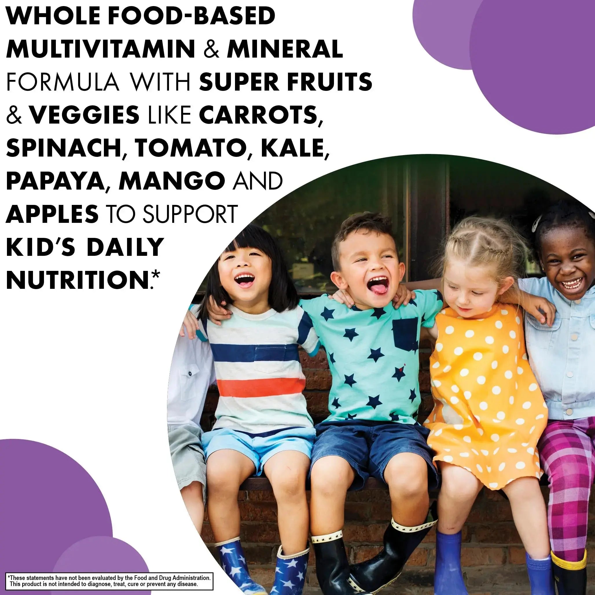 Bluebonnet Nutrition Rainforest Animalz Whole Food Based Multiple Chewable Tablets, Kids Multivitamin & Mineral, Vitamin C, D3, Iron BlueBonnet Au supplements