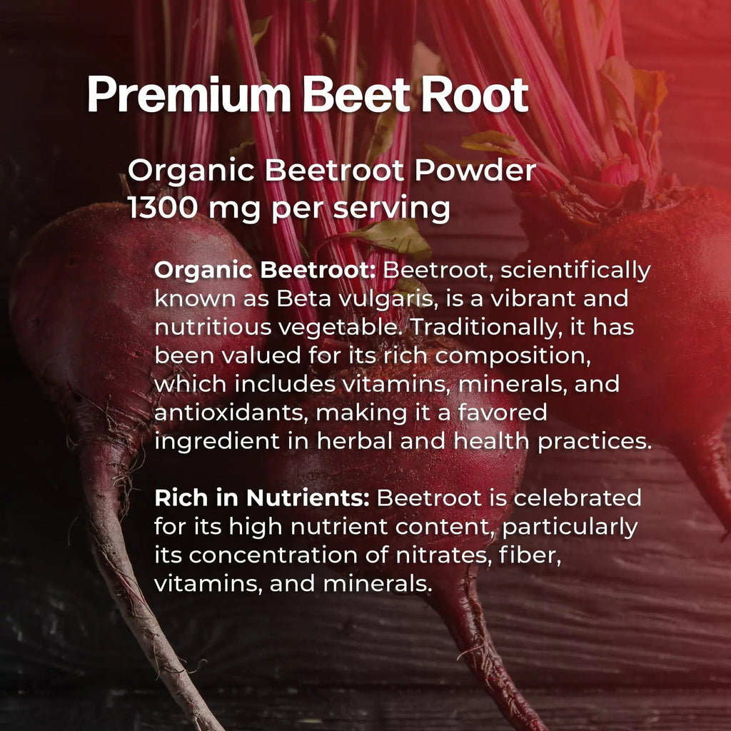 Socotra Health Beet Root Capsules - Made with Premium Organic Beetroot Powder Socotra Health Au supplements