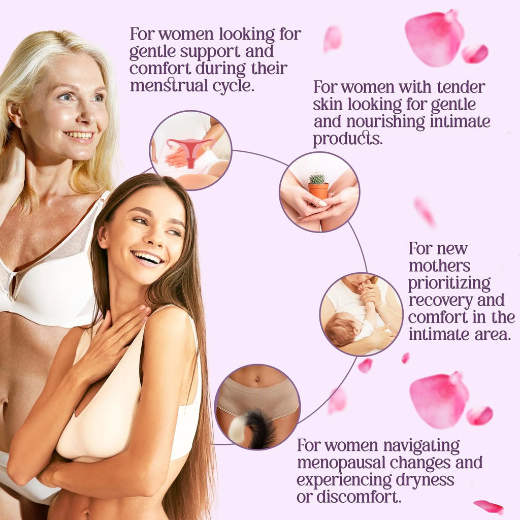 vibraxlabs Yoni Oil 1 Oz. Rose Scented Daily Feminine Wash Vulva Oil for pH Balance and Female Dryness vibraxlabs Au supplements