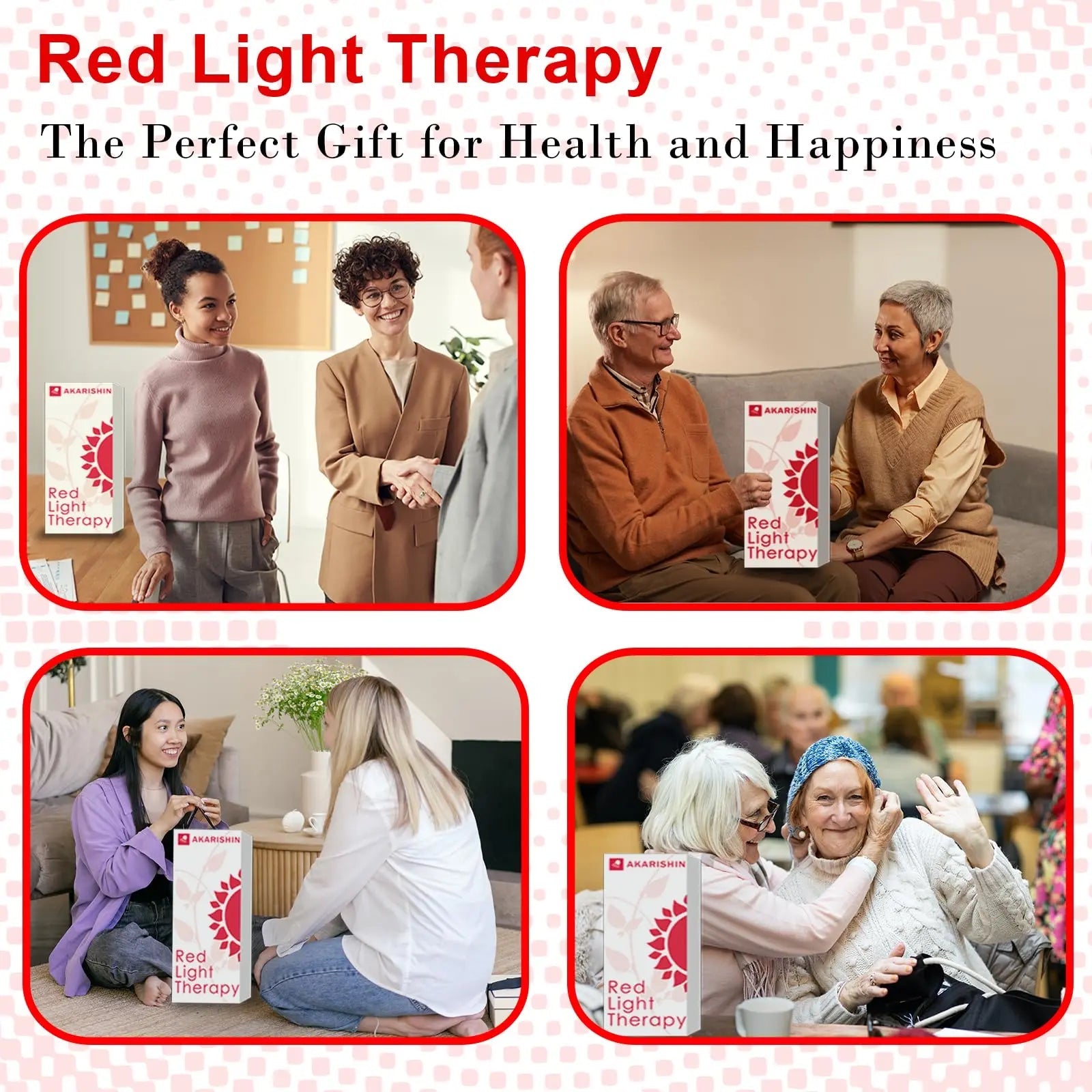 Akarishin Red Light Therapy Lamp- 660nm Red Light,850nm & 940nm Infrared Light Therapy Akarishin Au supplements