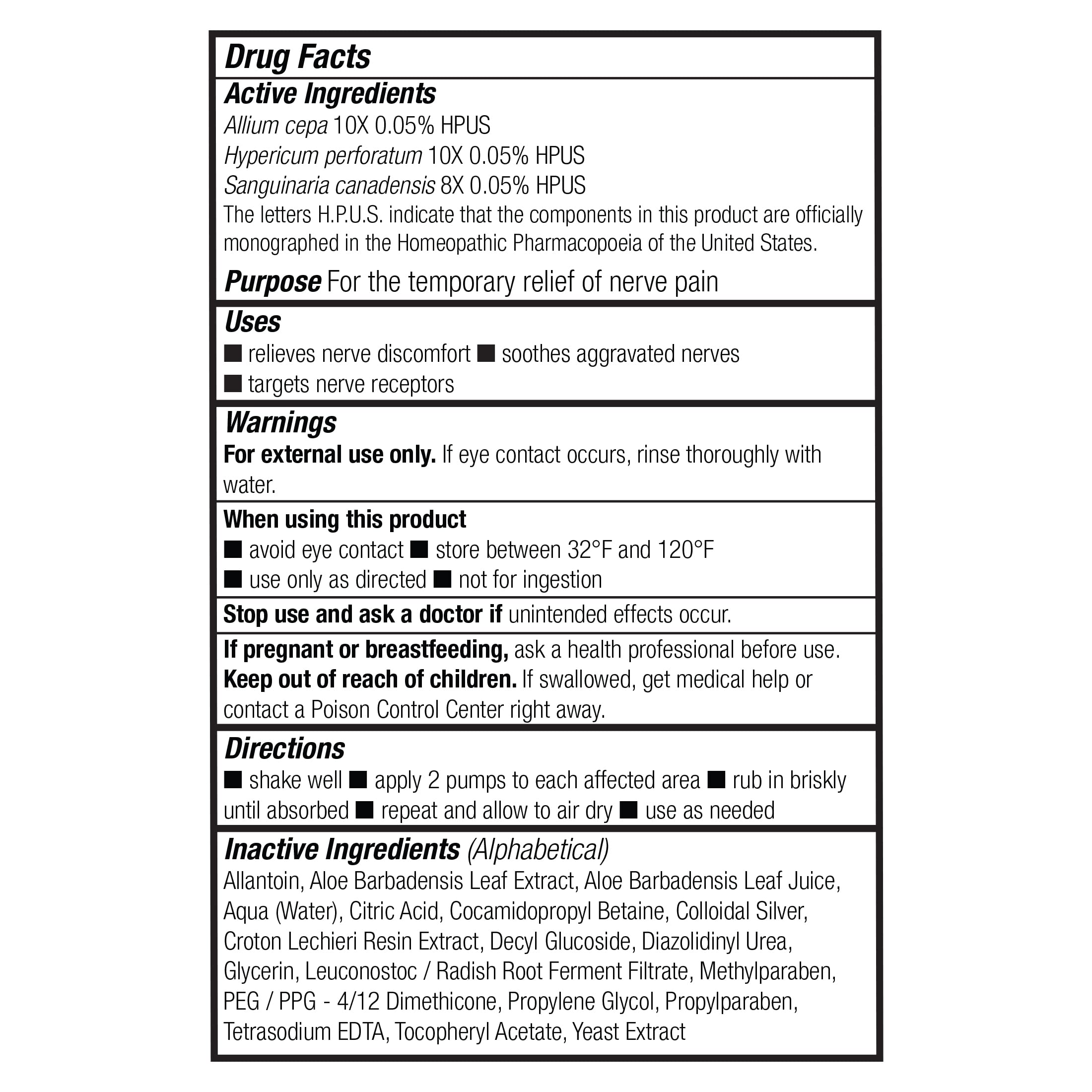 Theraworx Fast-Acting Nerve Relief Foam Aggravated Nerve Discomfort Relief - 7.1 oz - 1 Count Theraworx Au supplements