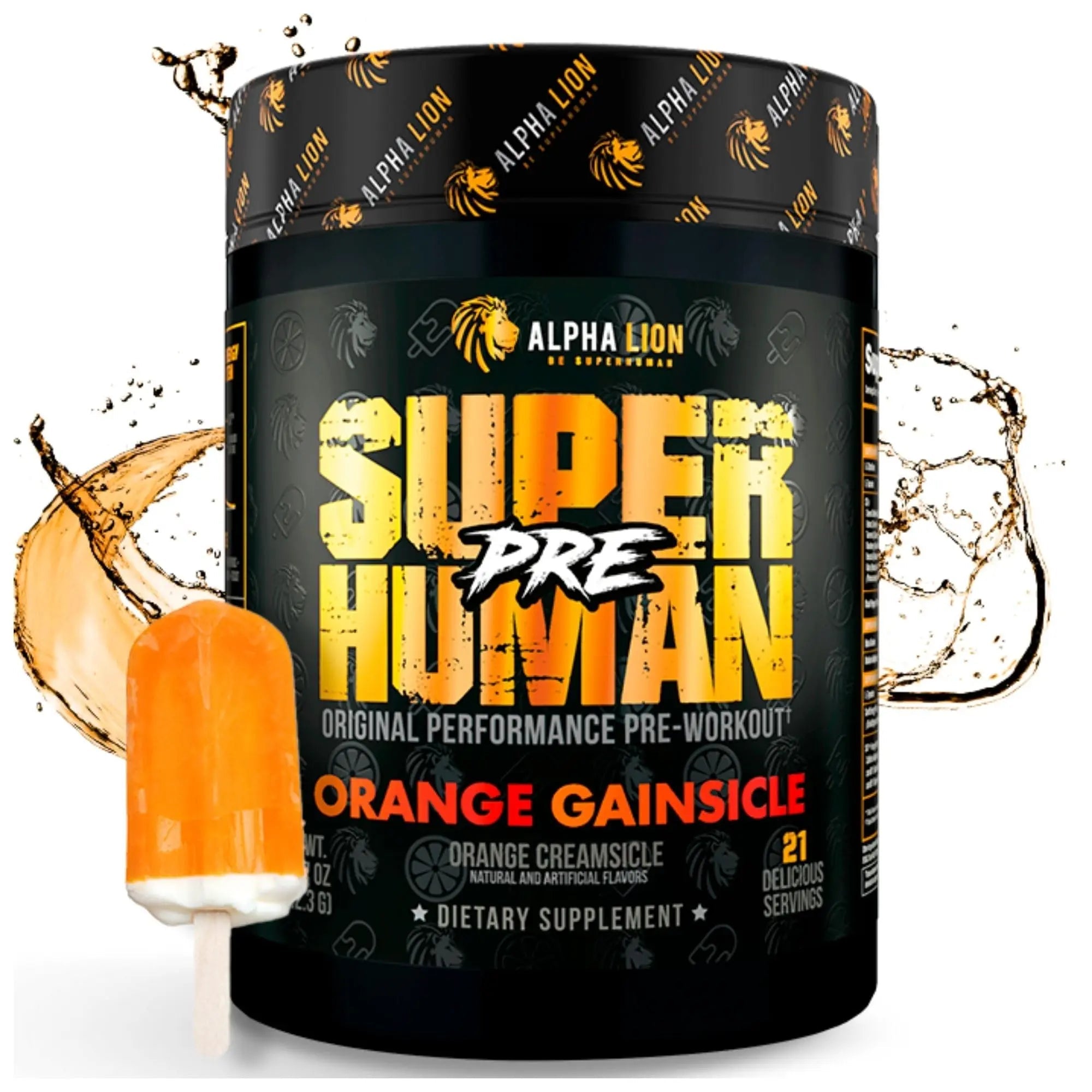 ALPHA LION Superhuman Pre Workout Powder, Beta Alanine, L-Taurine & Tri-Source ALPHA LION Au supplements