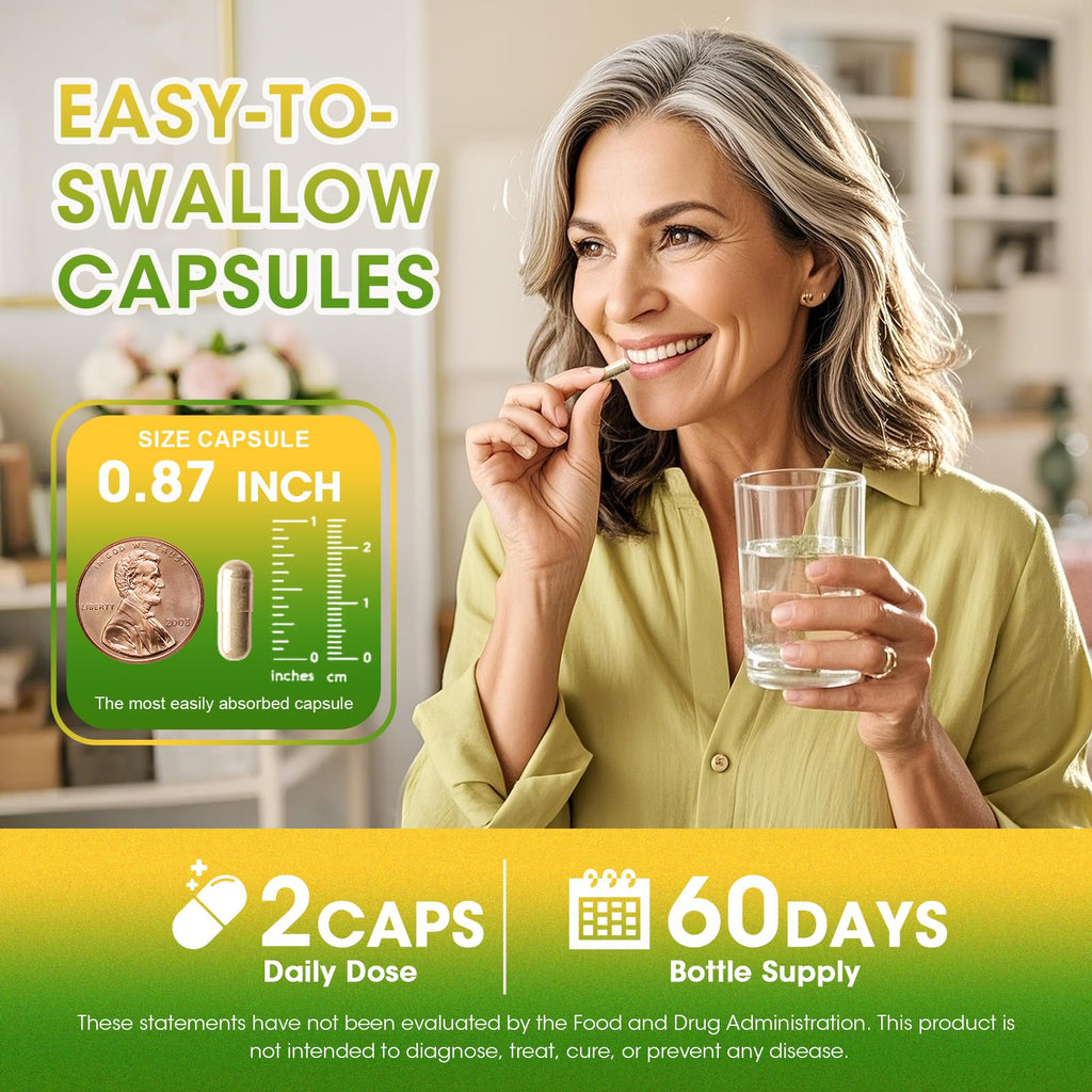 GREENPEOPLE Menopause Supplements for Women - Black Cohosh & Ashwagandha for Hot Flashes, Night Sweats, Mood Swings, Hormonal Balance Support,10 Billion CFU Probiotic - 120 Capsules Vegan Gluten-Free GREENPEOPLE Au supplements