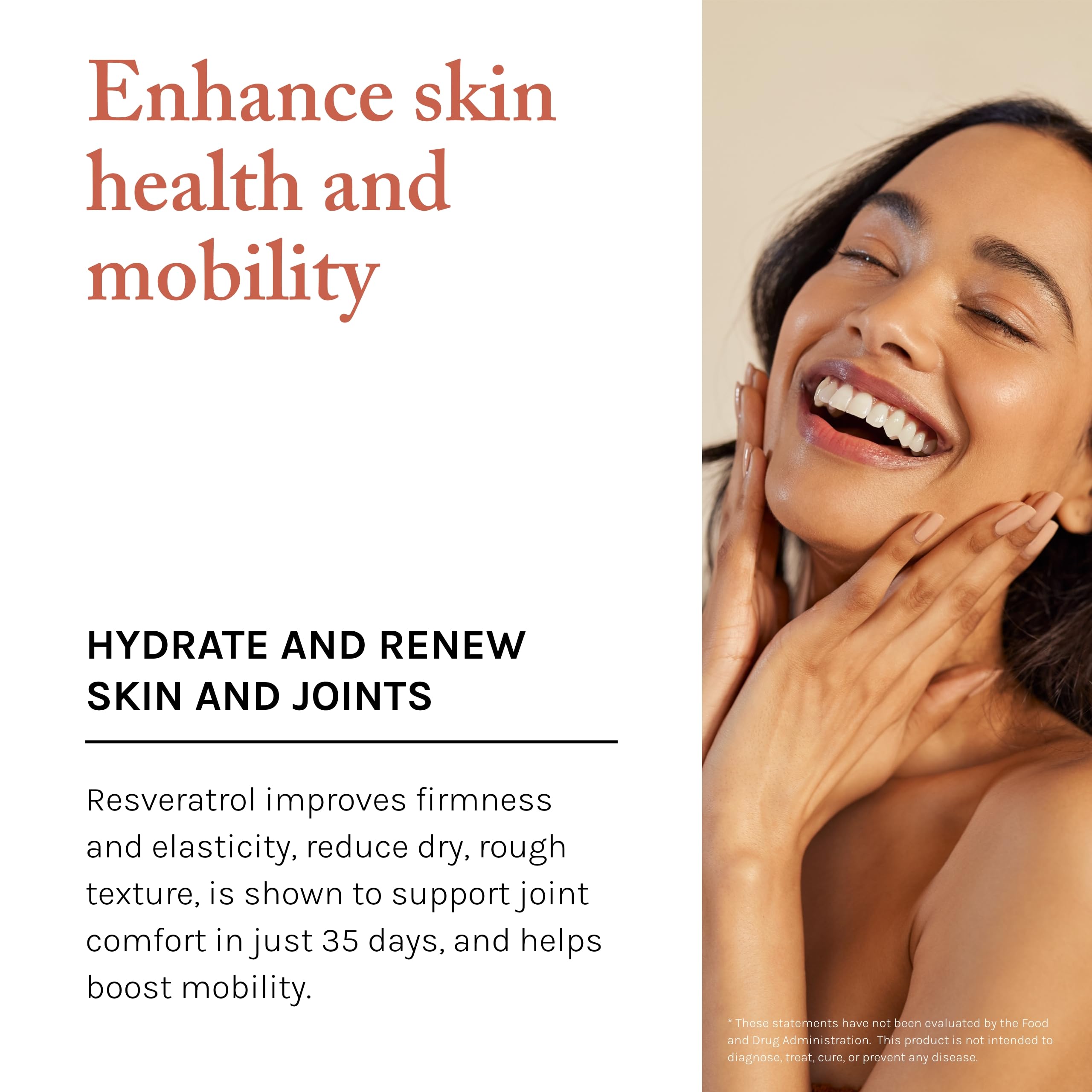 Reserveage Beauty Collagen Booster - Supplement for Skincare & Joint Health - Supports Healthy Collagen Production for Women - 60 Capsules (30 Servings)